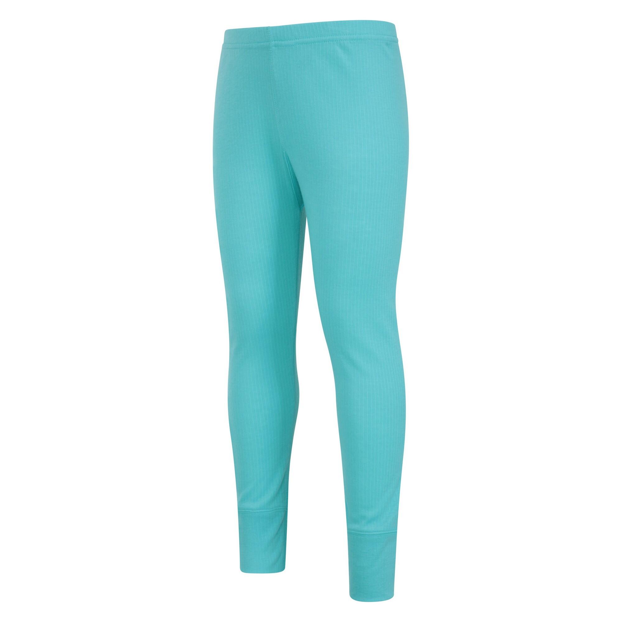 Childrens/Kids Talus Thermal Bottoms (Teal) 4/4