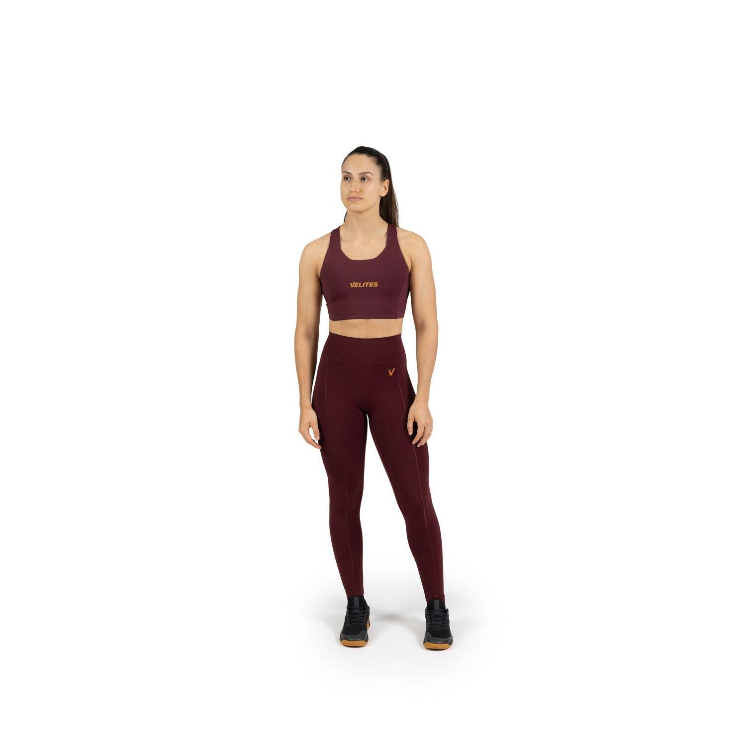 Velites - Leggings Longs Velites - Legging - Bordeaux|jaune|rouge|vert - Decathlon