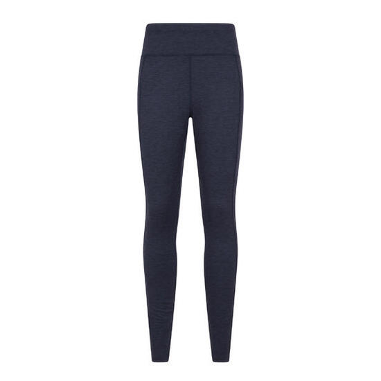 Contin" ThermoLeggings für Wandern Damen Marineblau