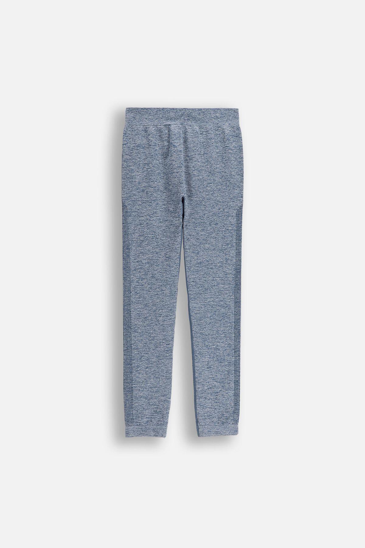 Thermische skileggings voor kinderen ZL5 blauw 2/4