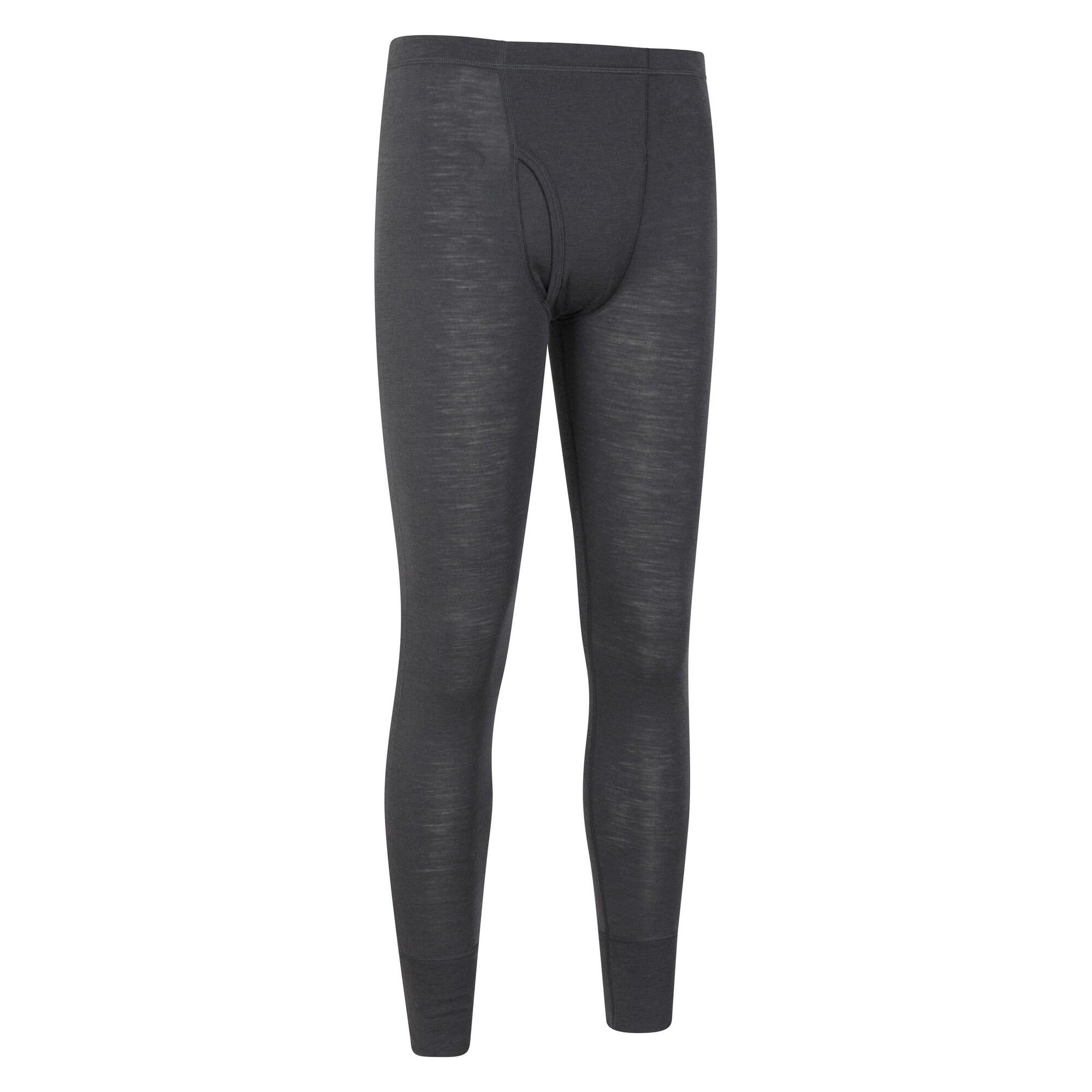 Leggins Termici Uomo Mountain Warehouse Merino II Nero 4/4