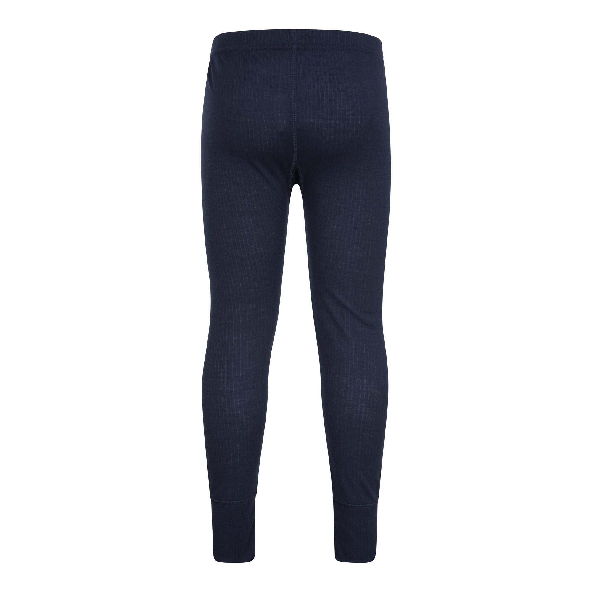 Leggins Termici Bambini Mountain Warehouse Talus Blu Navy 2/4