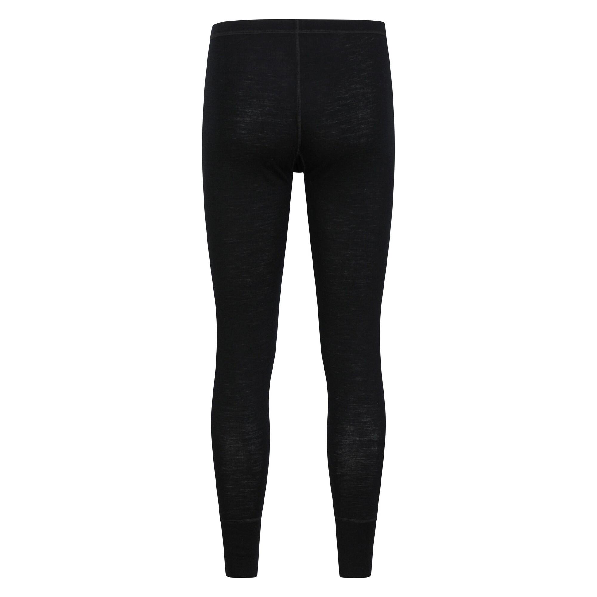 Leggins Termici Uomo Mountain Warehouse Merino II Nero 2/4