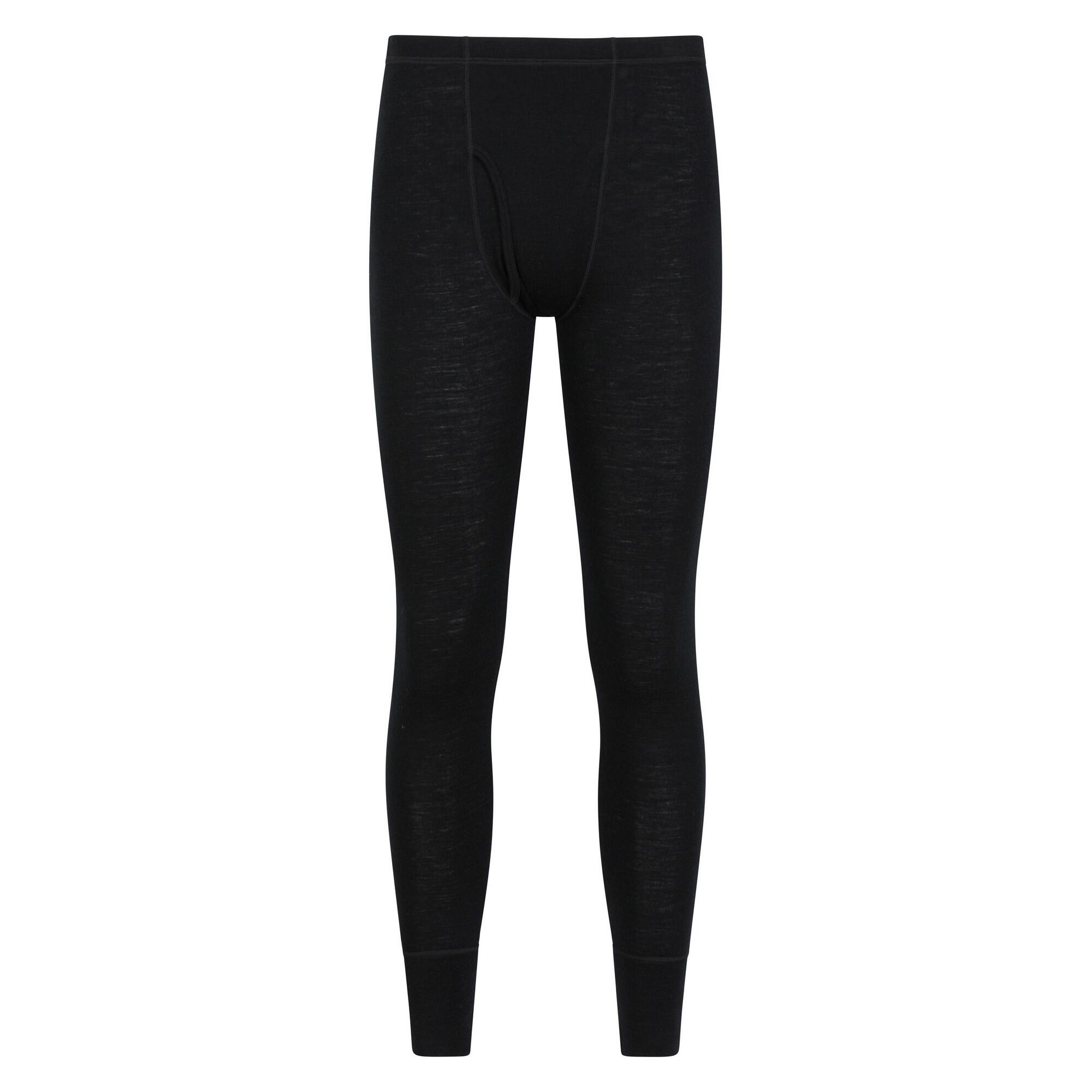 MOUNTAIN WAREHOUSE Leggins Termici Uomo Mountain Warehouse Merino II Nero