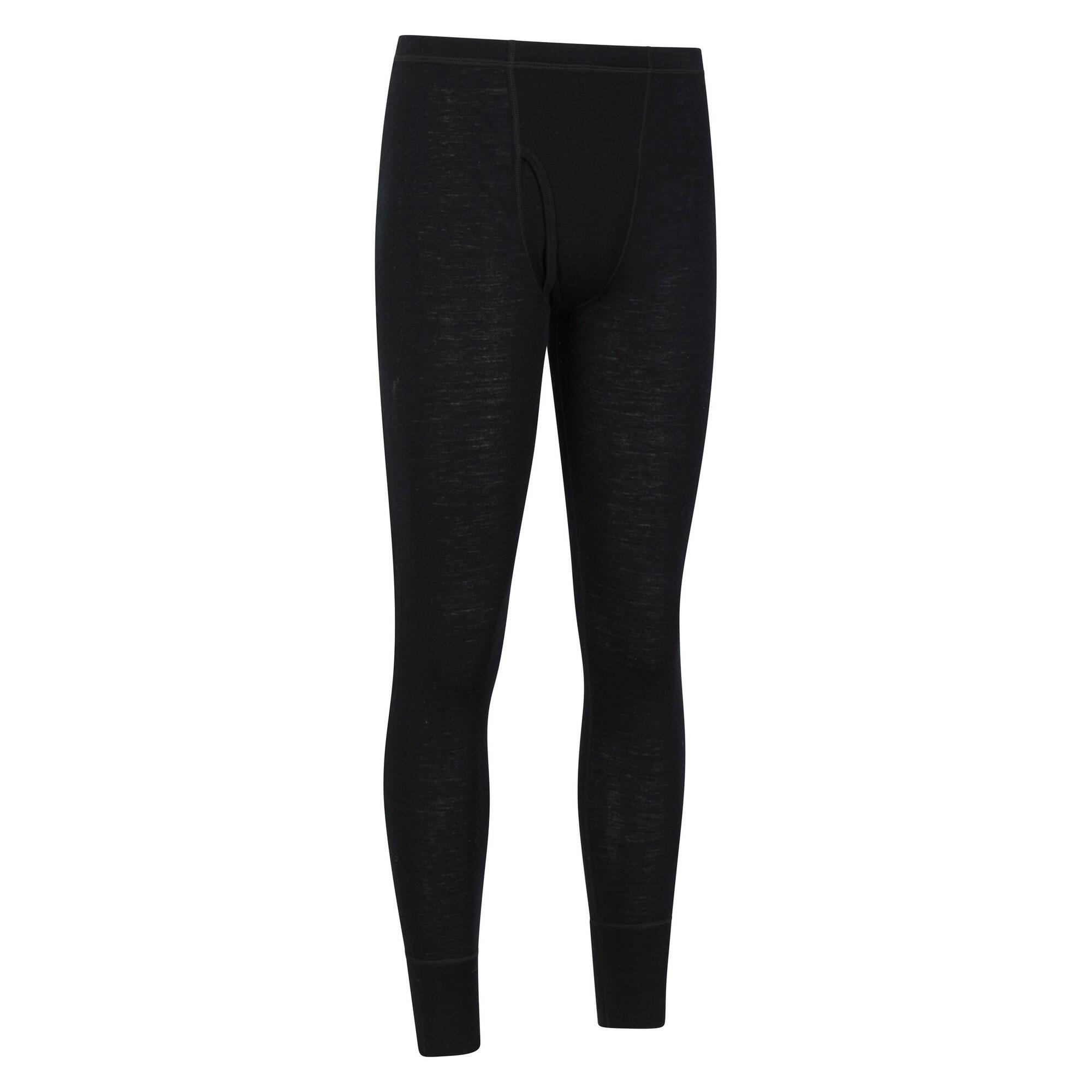 Leggins Termici Uomo Mountain Warehouse Merino II Nero 4/4