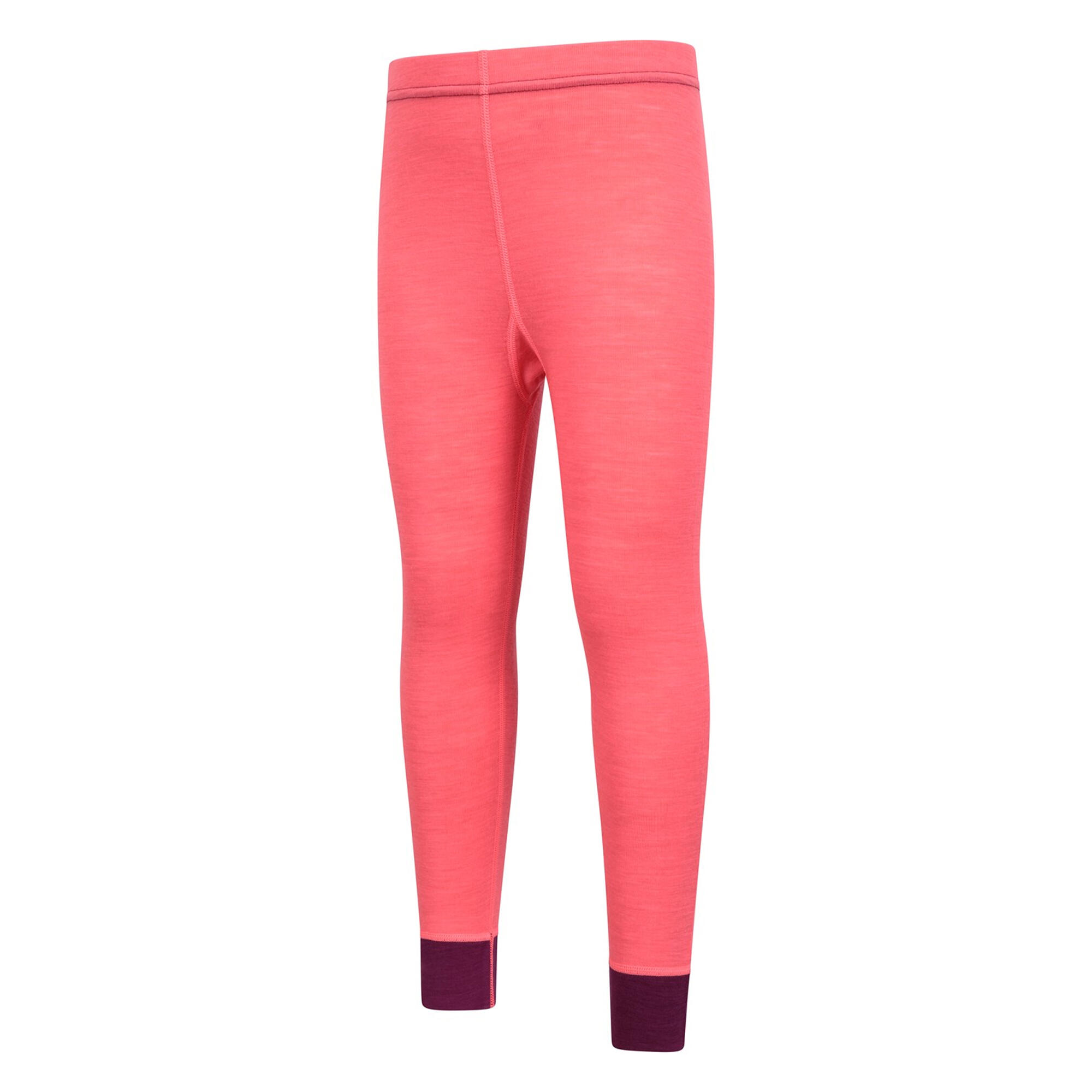 Bas Thermique Enfant (Rose Vif) 3/4
