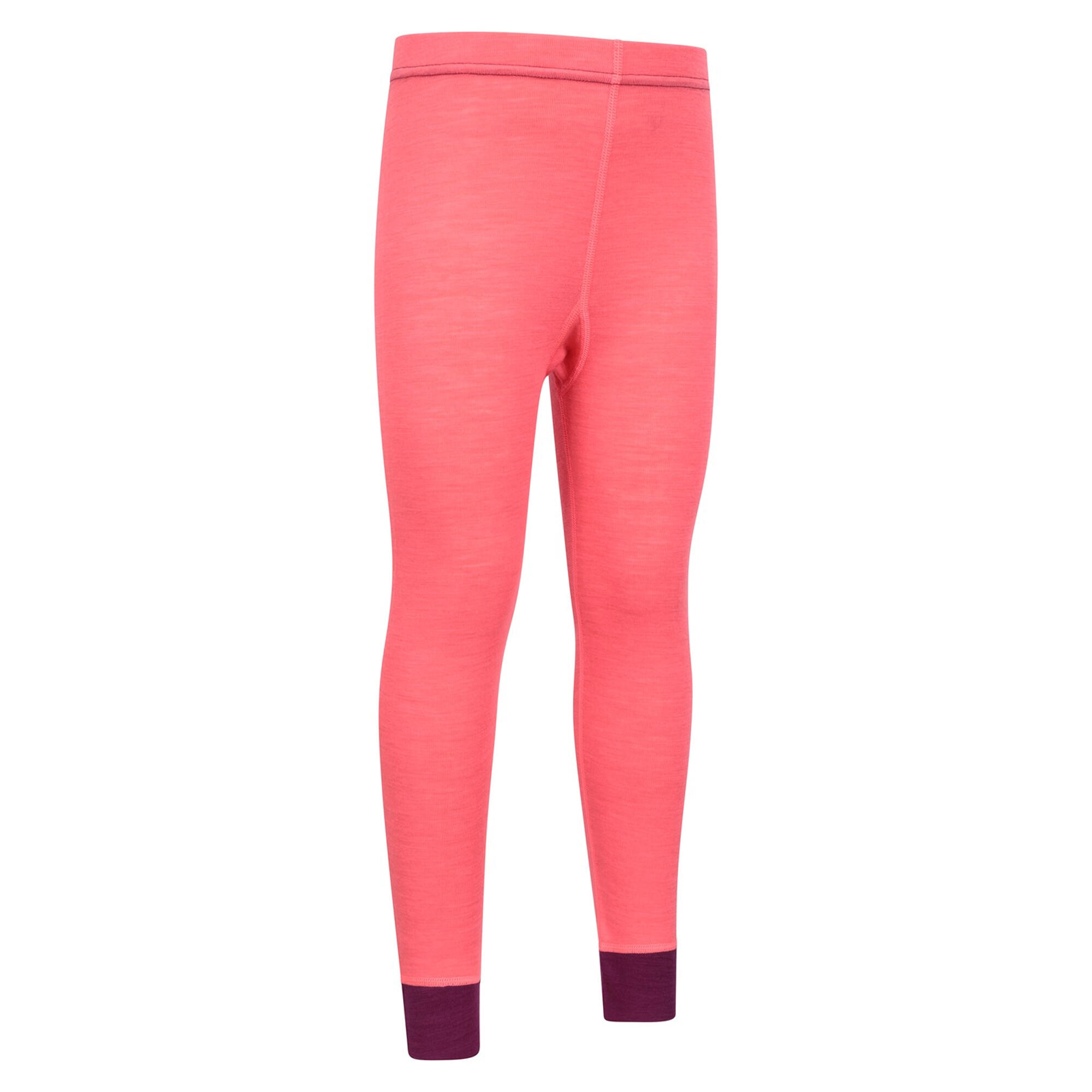 Bas Thermique Enfant (Rose Vif) 4/4