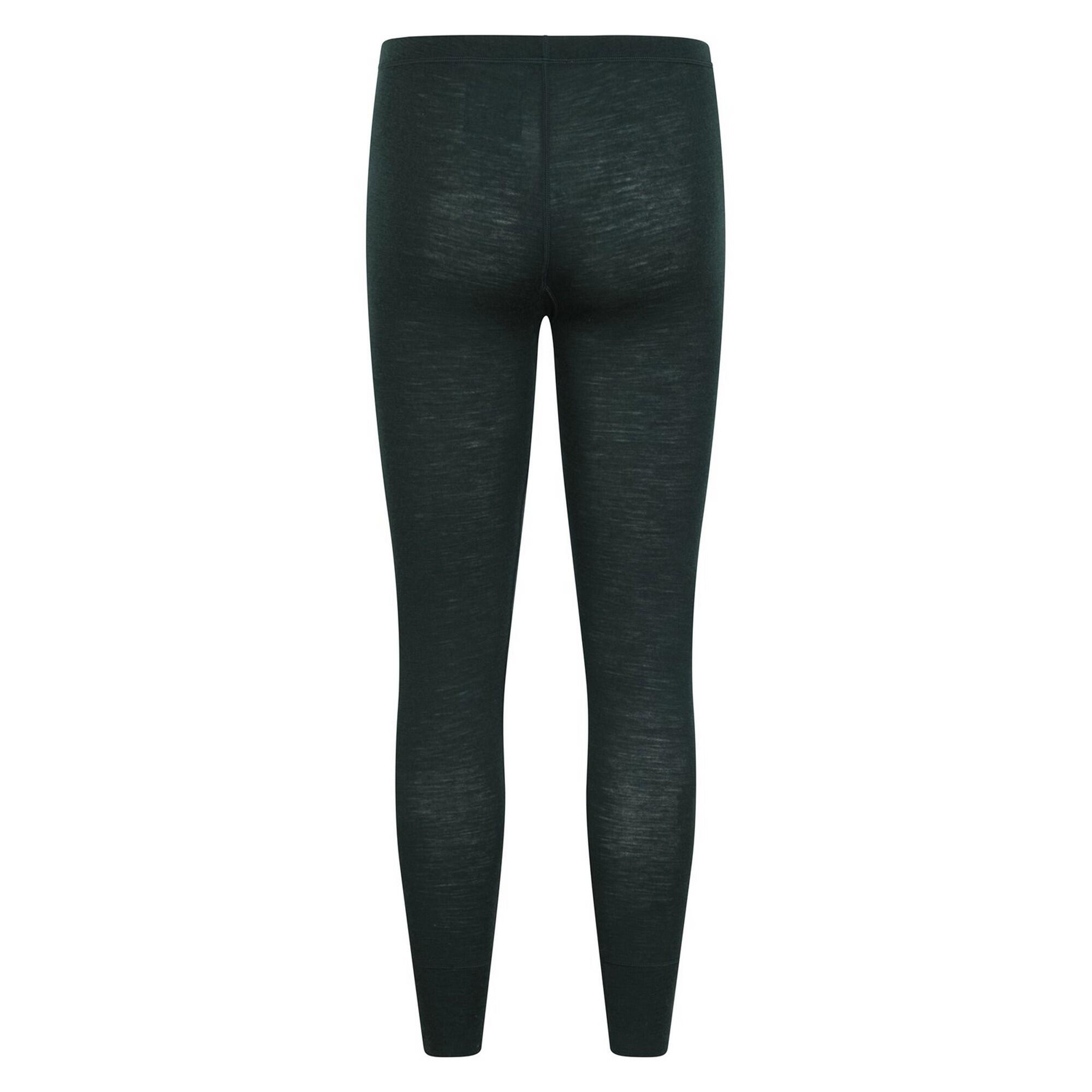 Leggins Termici Uomo Mountain Warehouse Merino II Verde 2/4