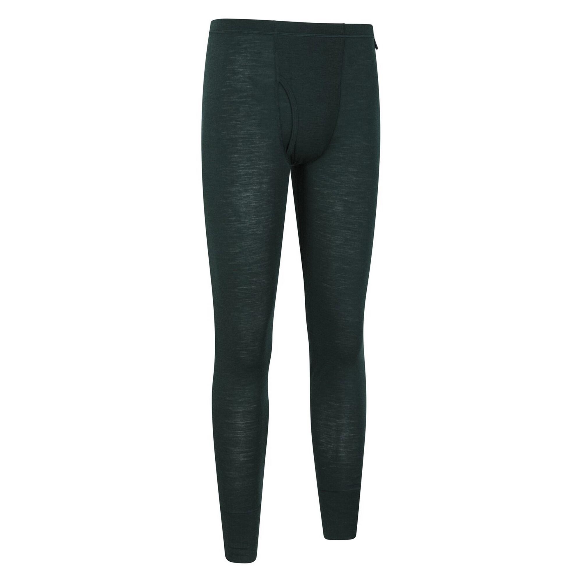 Leggins Termici Uomo Mountain Warehouse Merino II Verde 4/4