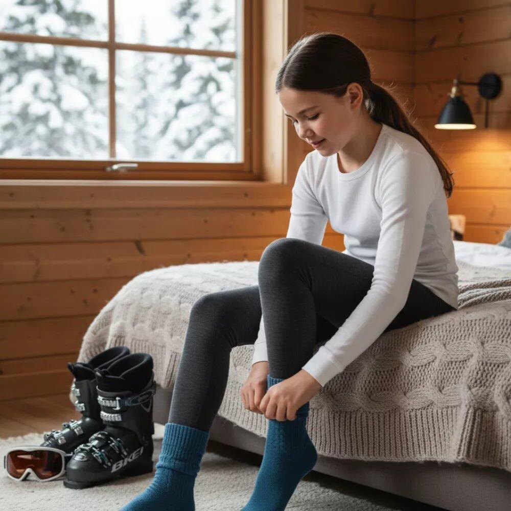 Merino-Legging 210 Kinder - Baselayer 3/6