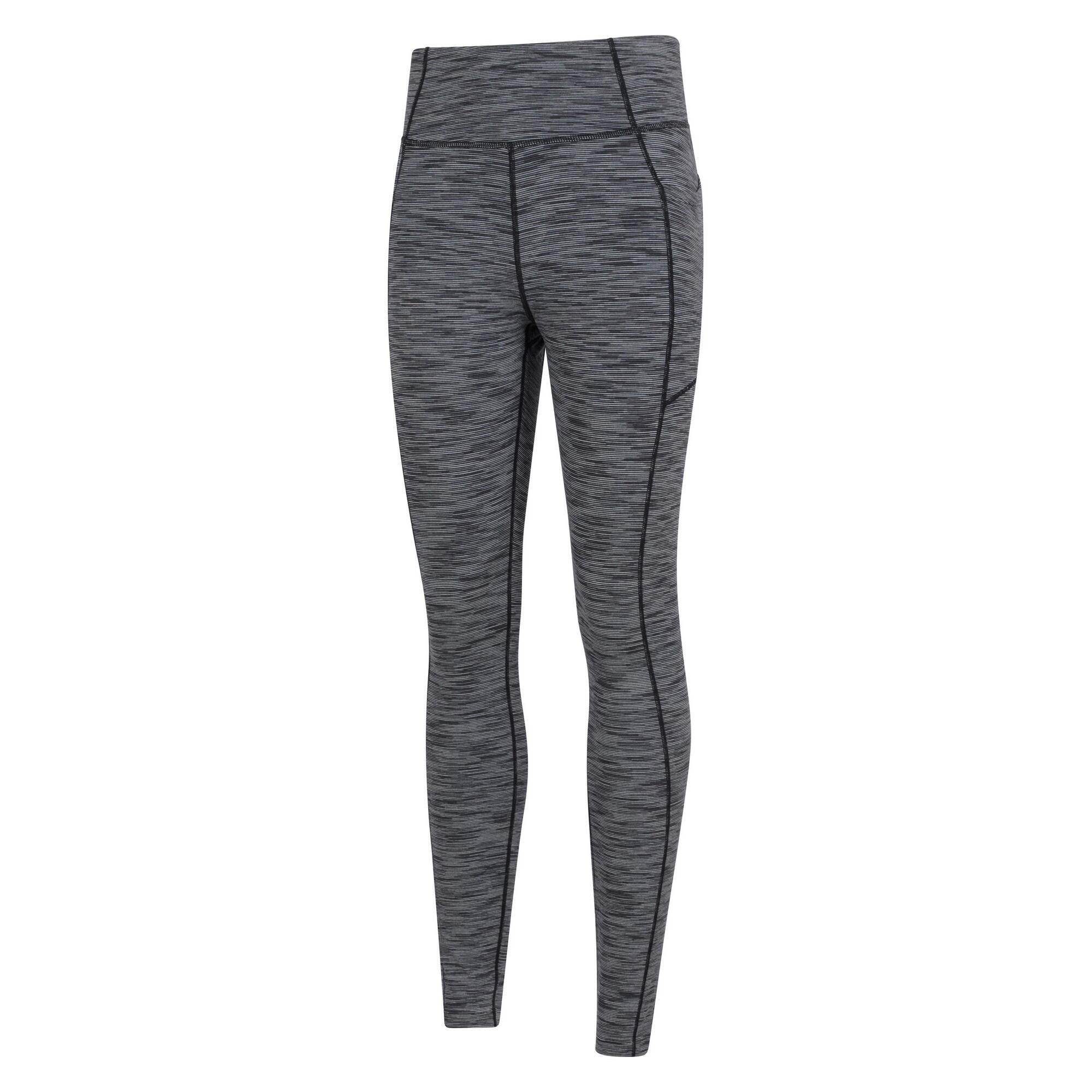 Womens/Ladies Breathe & Balance High Waist Leggings (Black) 4/4