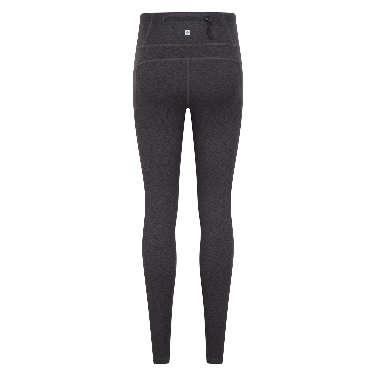 Womens/Ladies Contin Trekking Thermal Leggings (Grey) 3/4