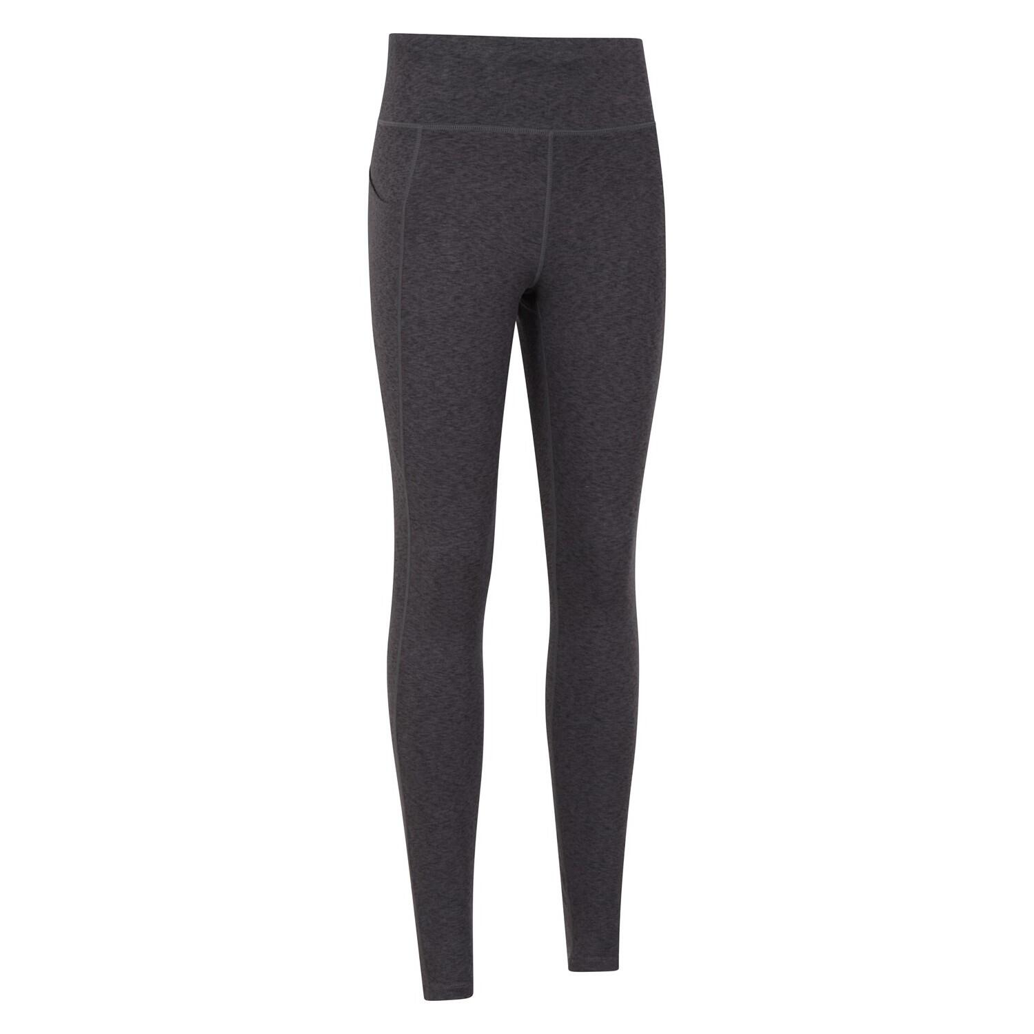 Womens/Ladies Contin Trekking Thermal Leggings (Grey) 4/4
