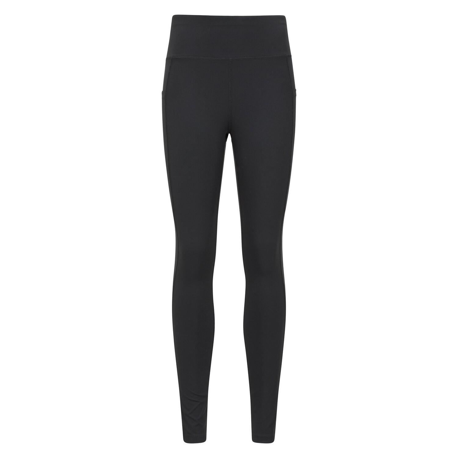 MOUNTAIN WAREHOUSE Pantacollant Vita Alta Donna Mountain Warehouse Blackout Nero