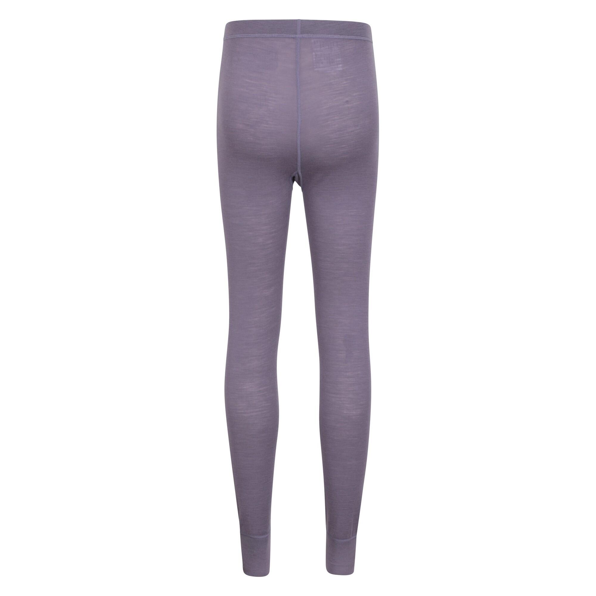 Womens/Ladies Merino II Thermal Bottoms (Dusky Purple) 2/4