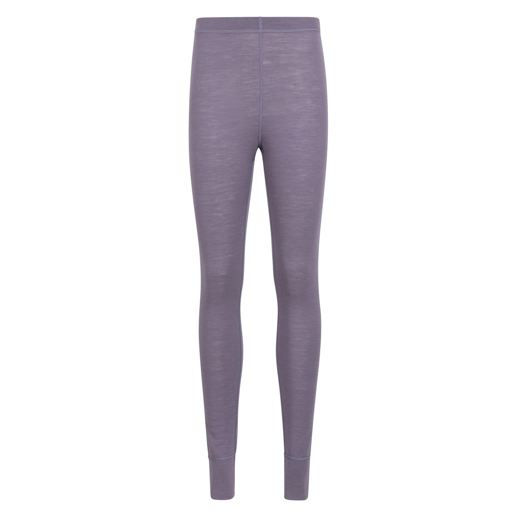 MOUNTAIN WAREHOUSE Leggins Termici Donna Mountain Warehouse Merino II Viola Buio