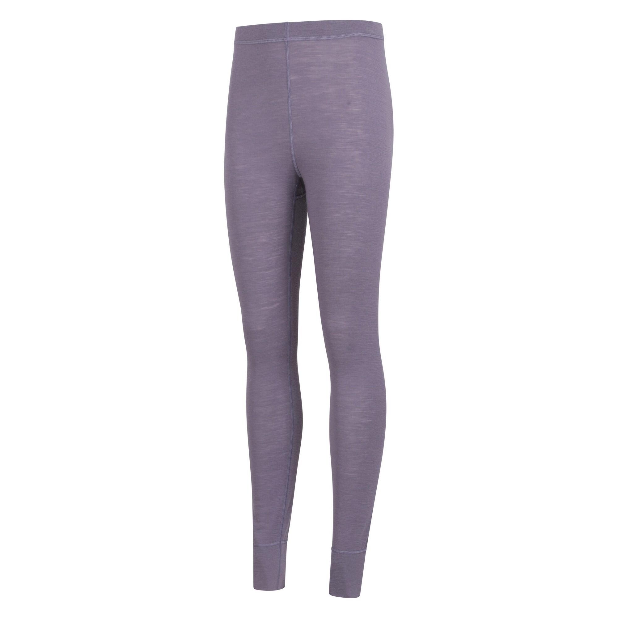 Womens/Ladies Merino II Thermal Bottoms (Dusky Purple) 4/4