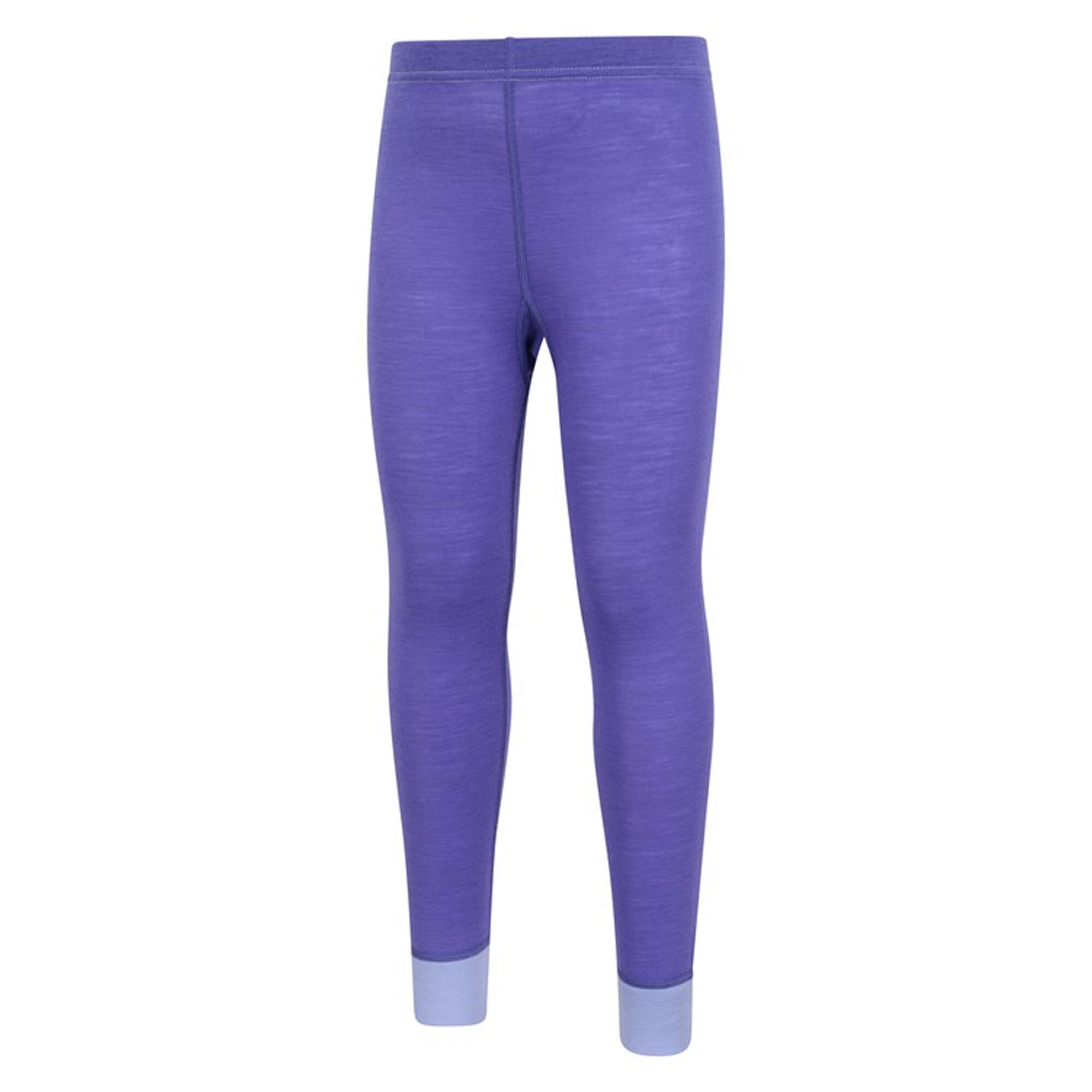 "II" Baselayerhose für Kinder Violett 4/4