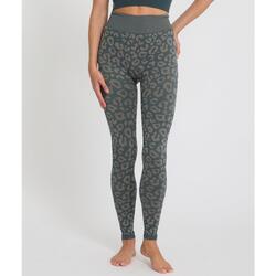 BIDAIA - Legging jacquard léopard