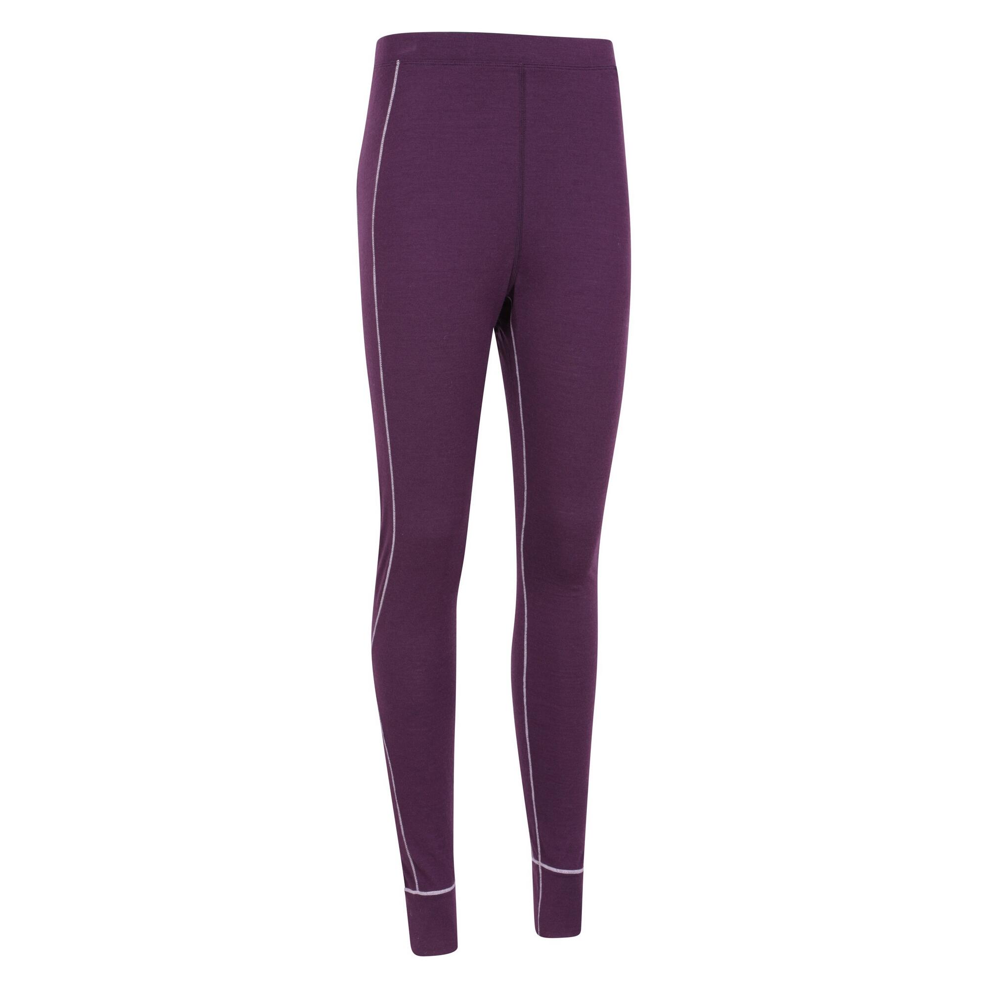 Leggings Base Layer Termica Donna Mountain Warehouse Asgard Viola 3/3