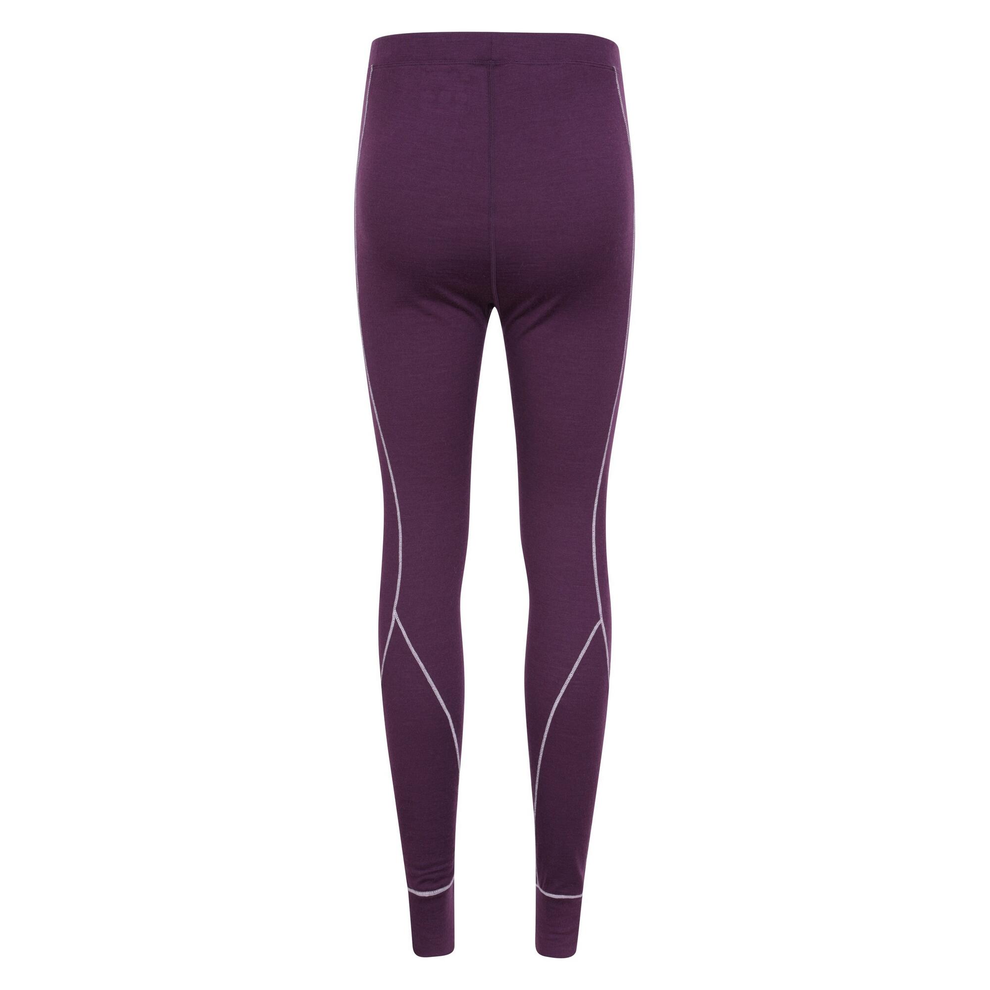 Leggings Base Layer Termica Donna Mountain Warehouse Asgard Viola 2/3