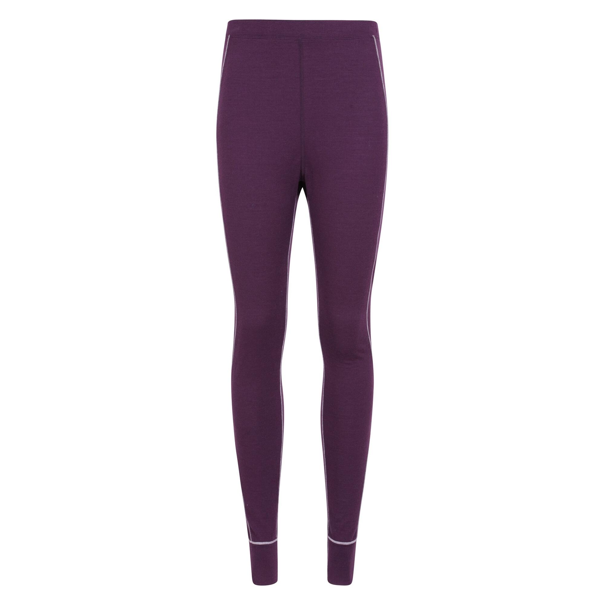 MOUNTAIN WAREHOUSE Leggings Base Layer Termica Donna Mountain Warehouse Asgard Viola