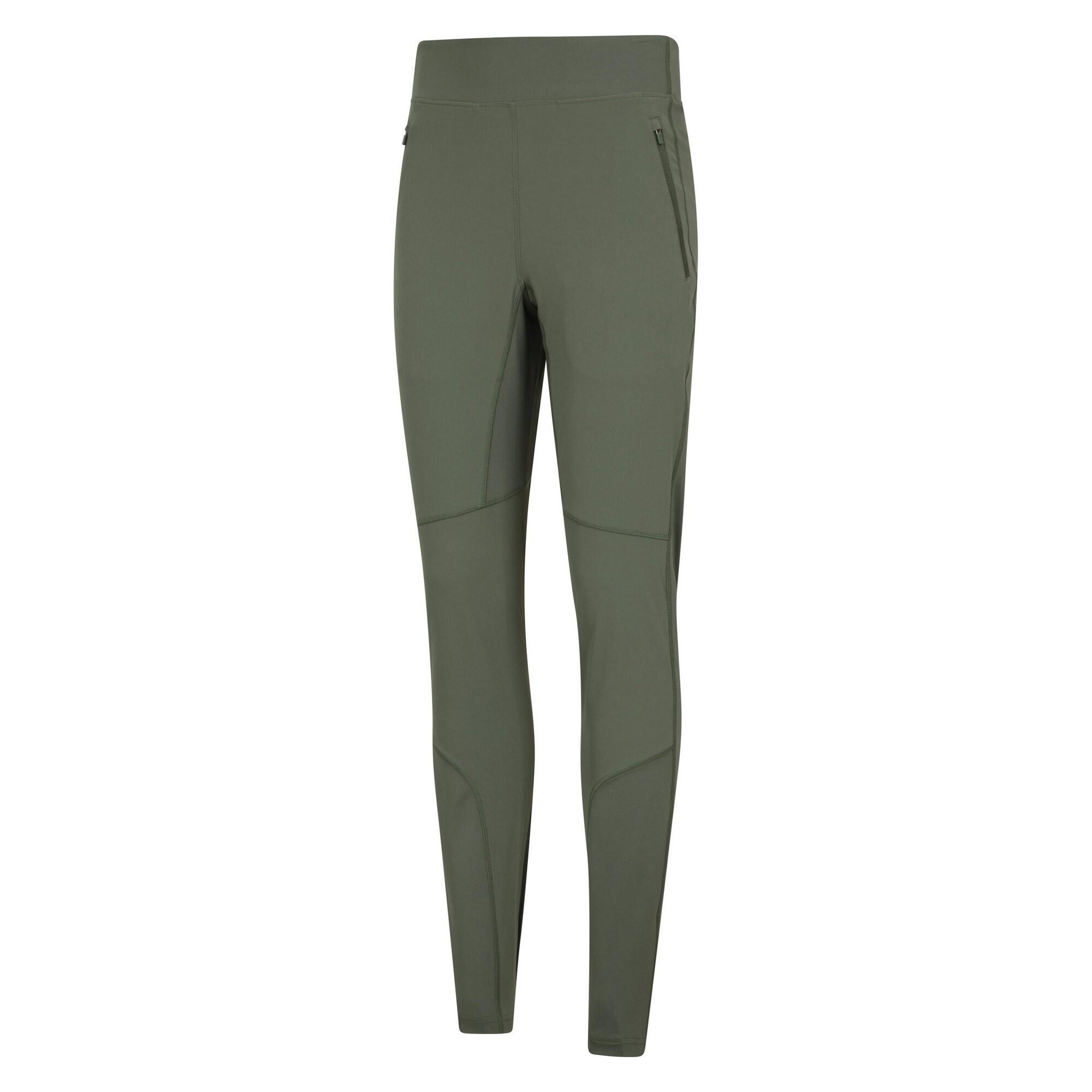 Womens/Ladies Etna Water Resistant Leggings (Khaki Green) 3/3