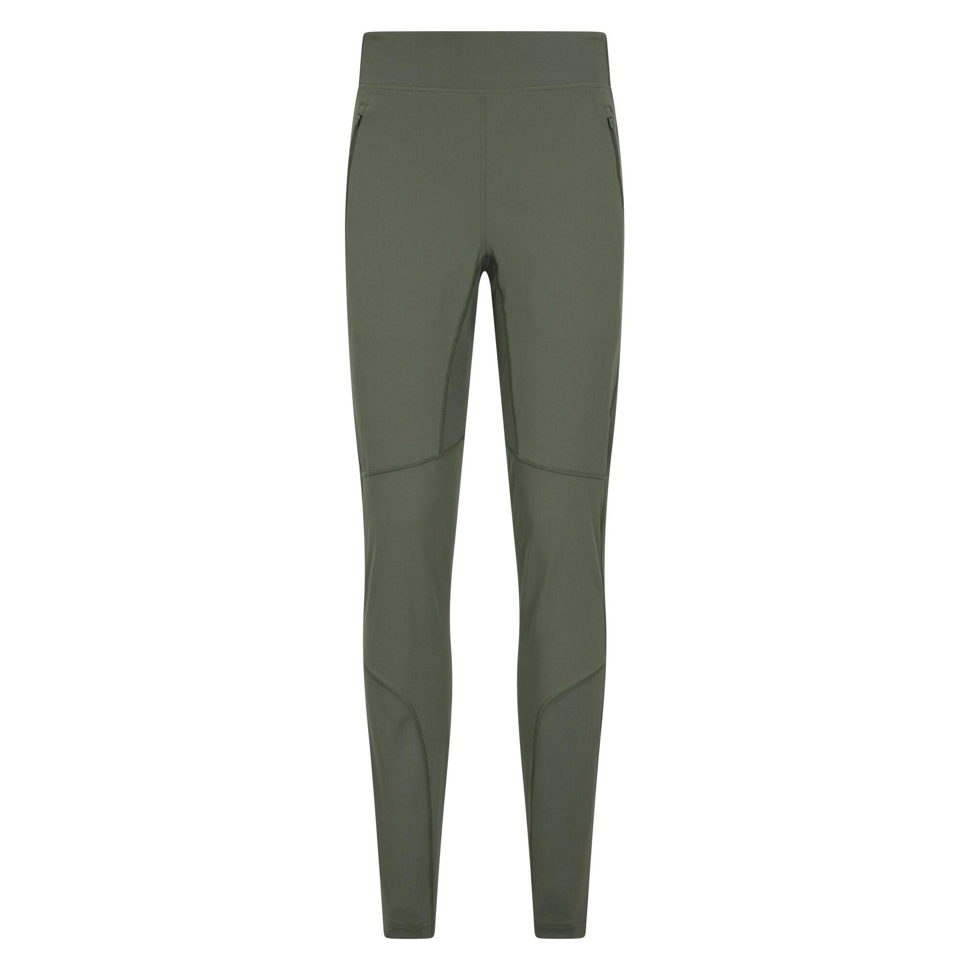 MOUNTAIN WAREHOUSE Womens/Ladies Etna Water Resistant Leggings (Khaki Green)