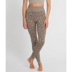 BIDAIA - Legging jacquard léopard