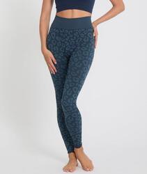 BIDAIA - Legging jacquard léopard