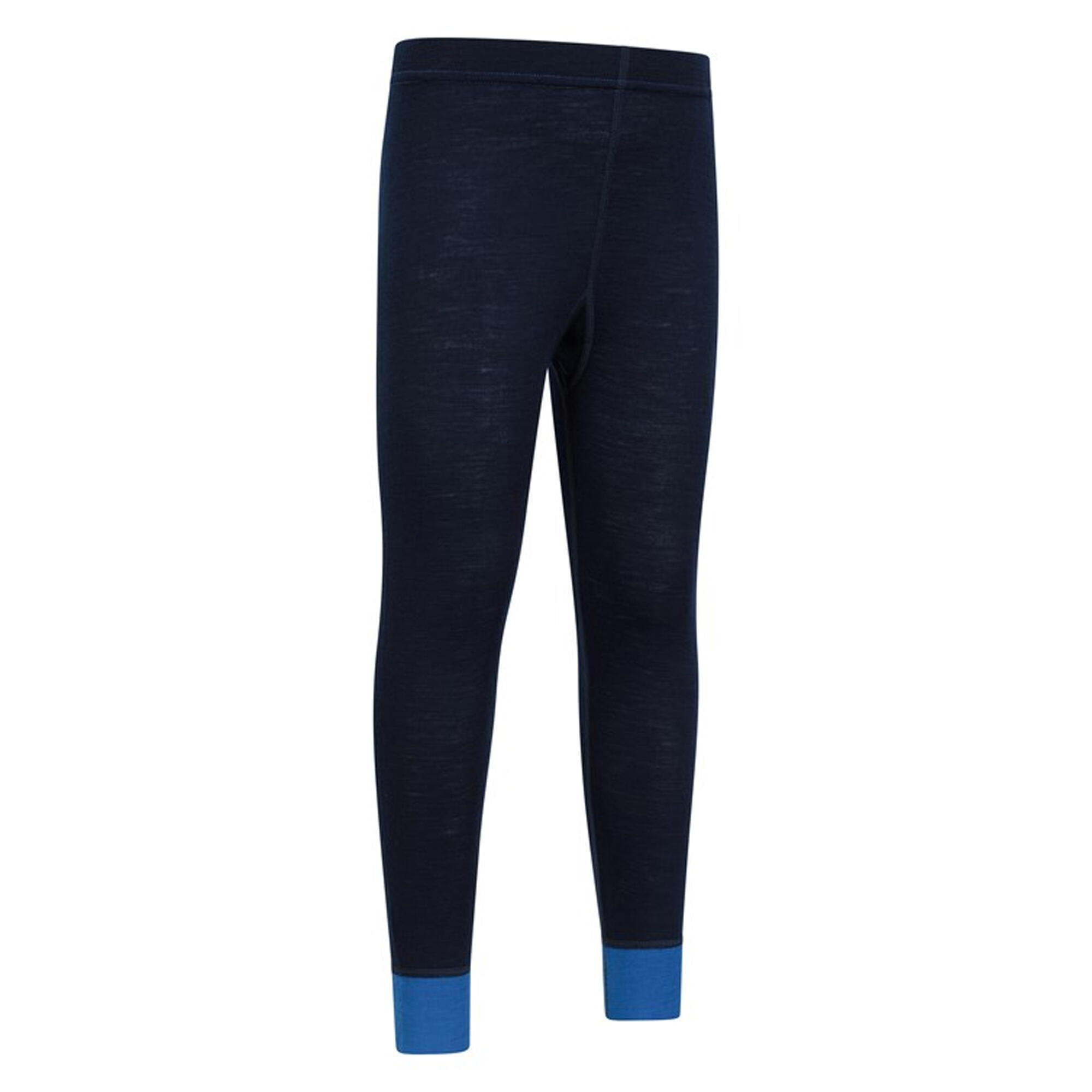 Bas Thermique Enfant (Noir / Bleu) 3/4