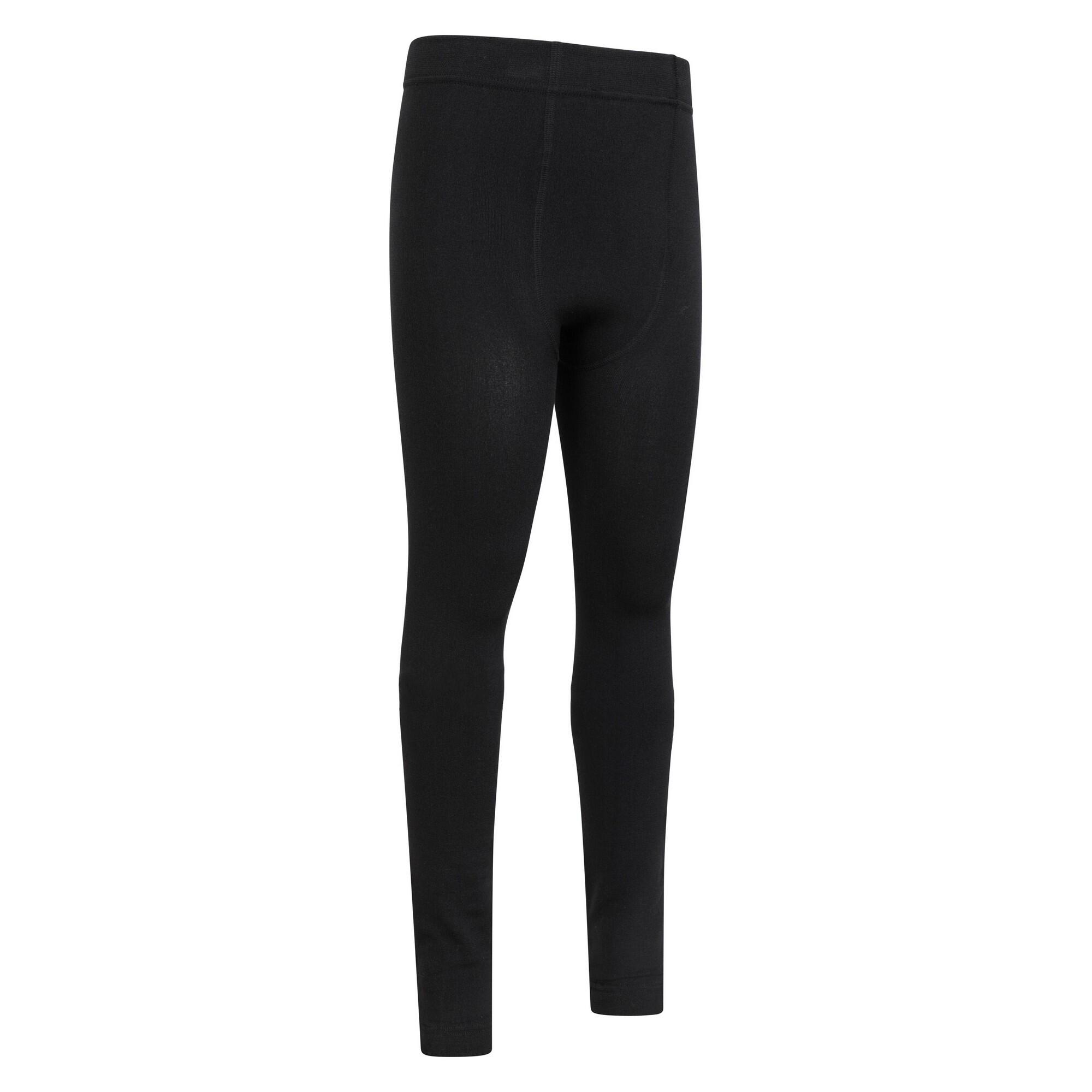 Legging Fille (Noir) 3/4