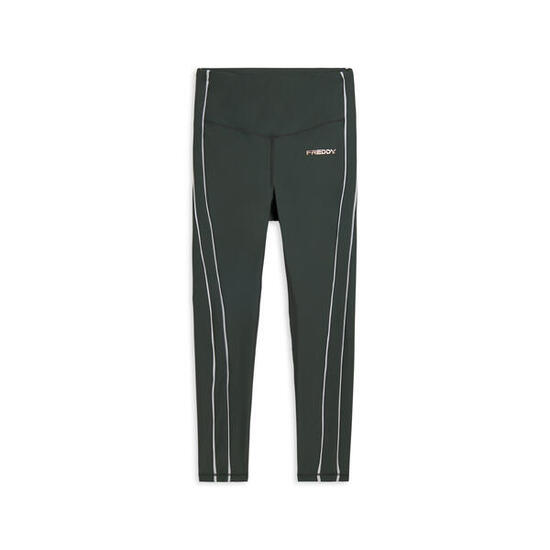 Leggings 7/8 con profili a contrasto e tasca laterale
