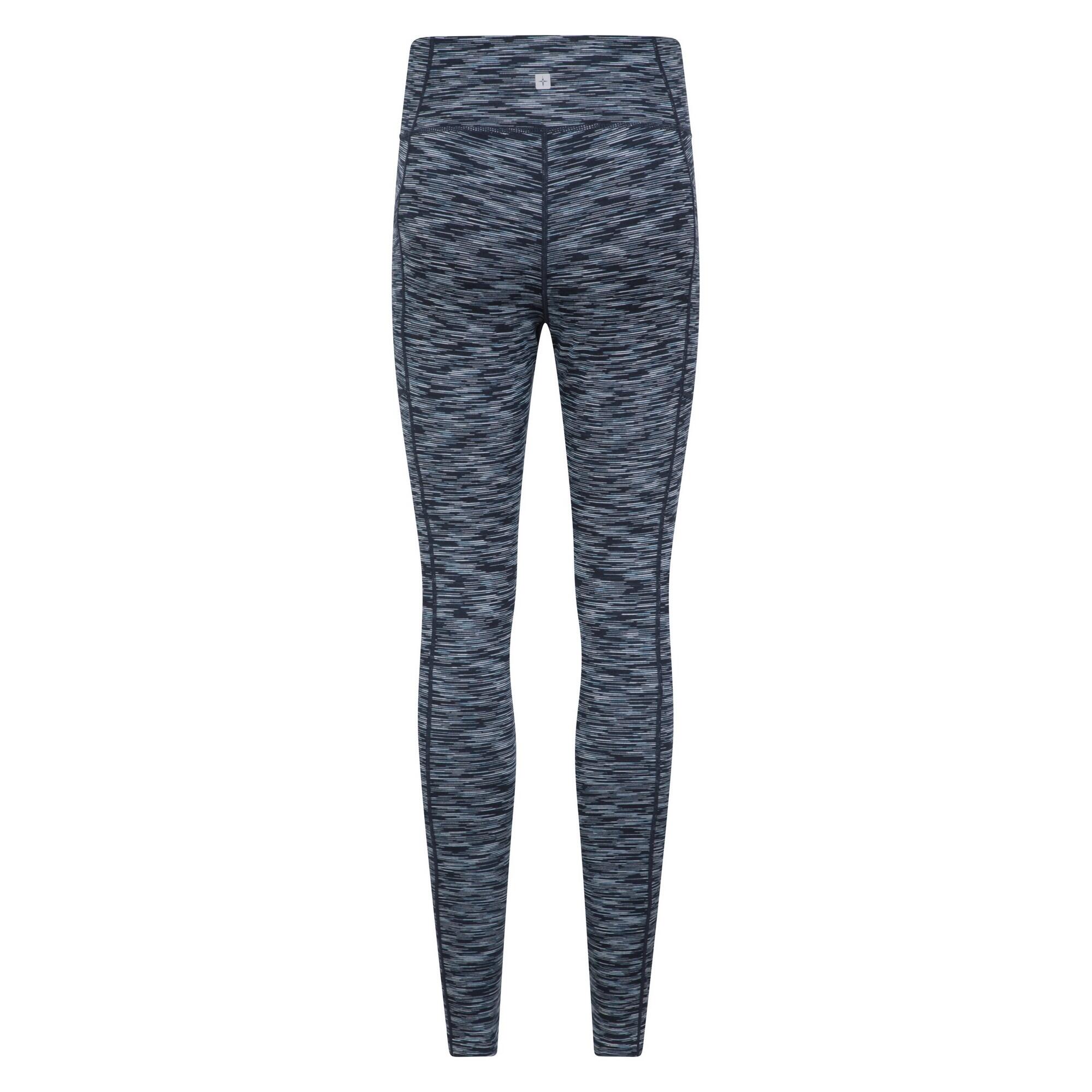 Legging BREATHE & BALANCE Femme (Bleu Foncé) 3/4