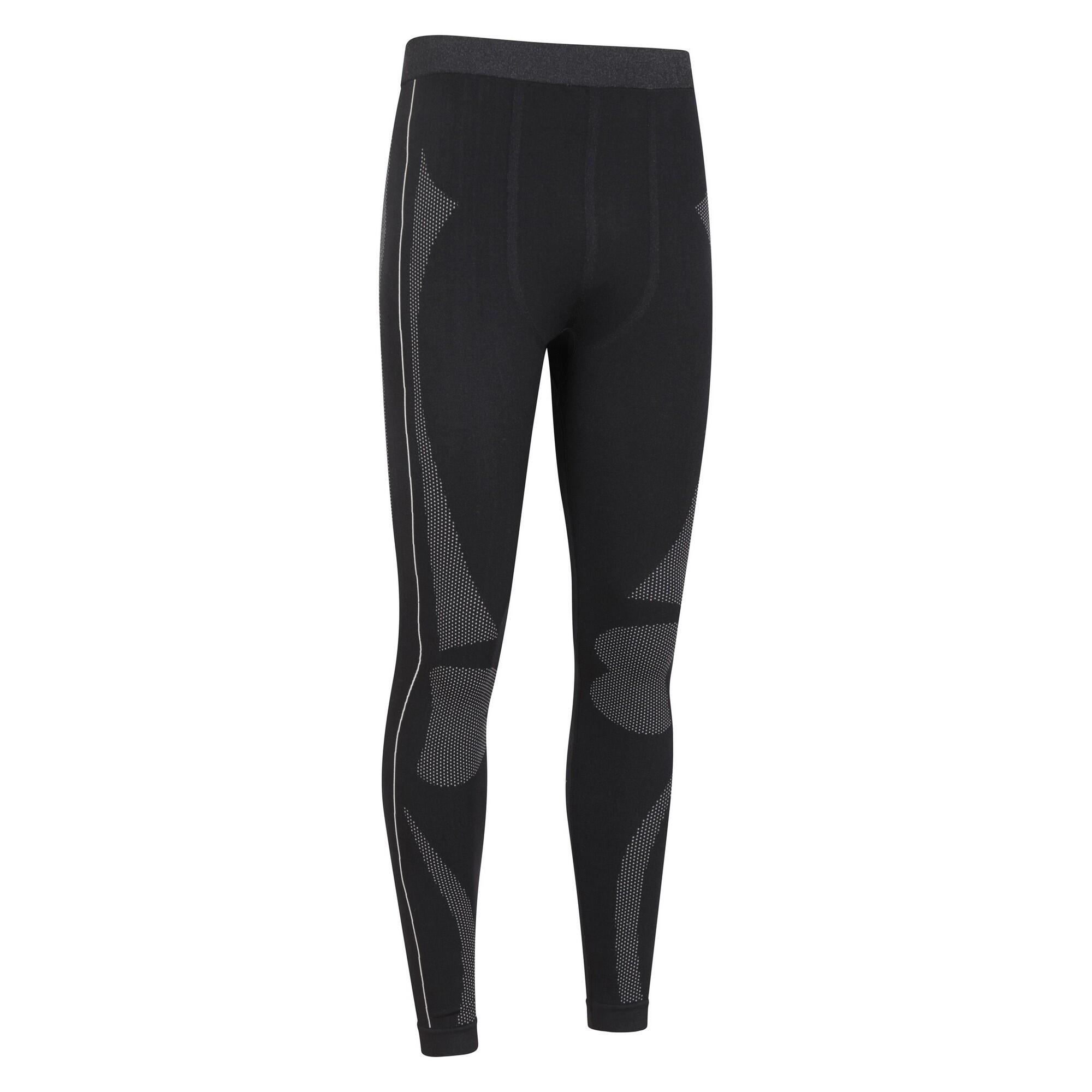 Sottopantaloni Senza Cuciture Uomo Mountain Warehouse Quiver II Nero 4/4