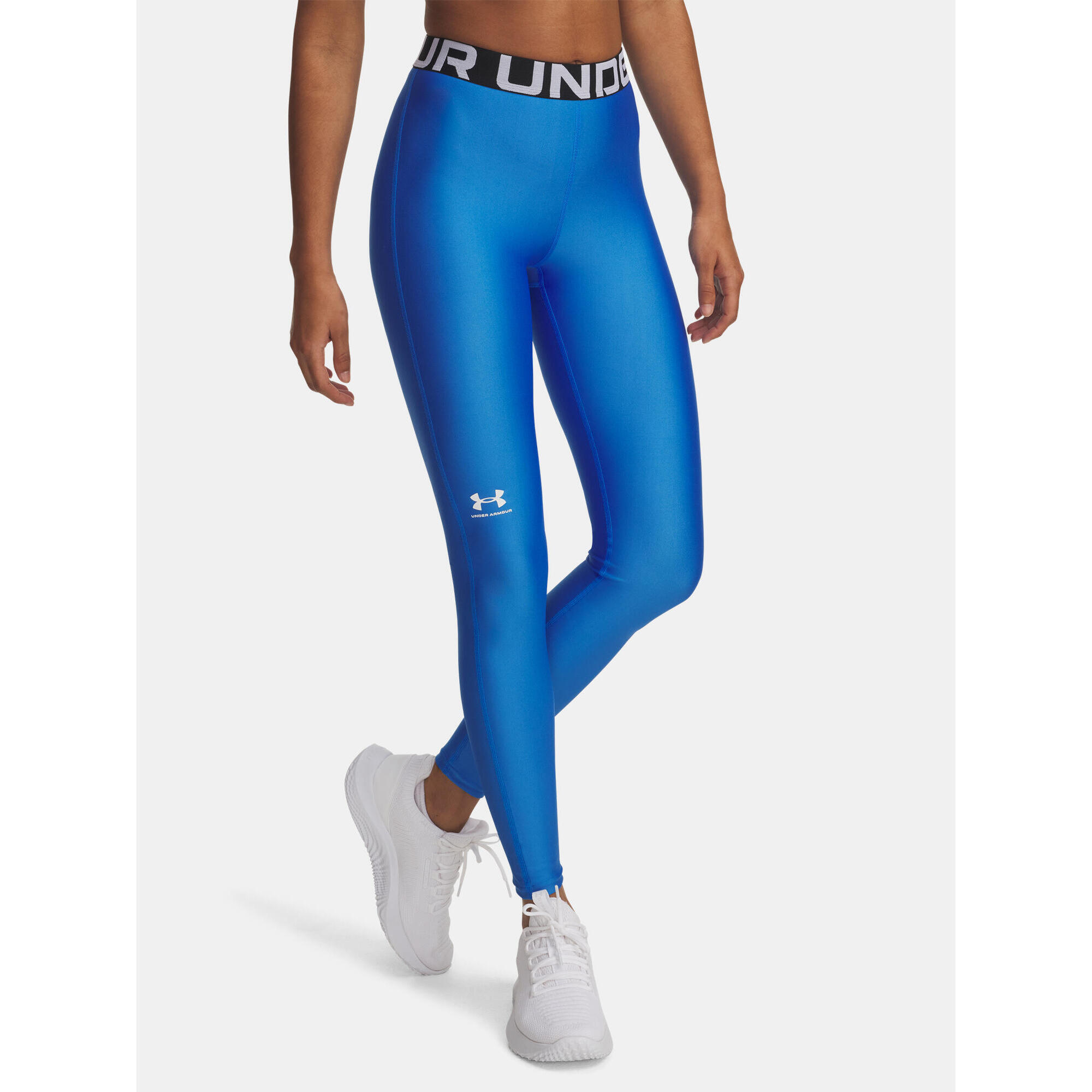 Under Armour - Collants De Sport Under Armour Modèle 1383559-402 Pour Femmes - Caleçon Long - Bleu - Decathlon