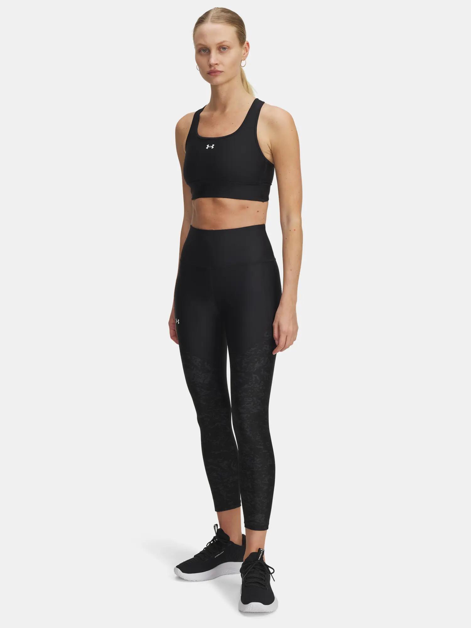Női Under Armour Tech Print Panel Ankle Leg-BLK leggings 4/4
