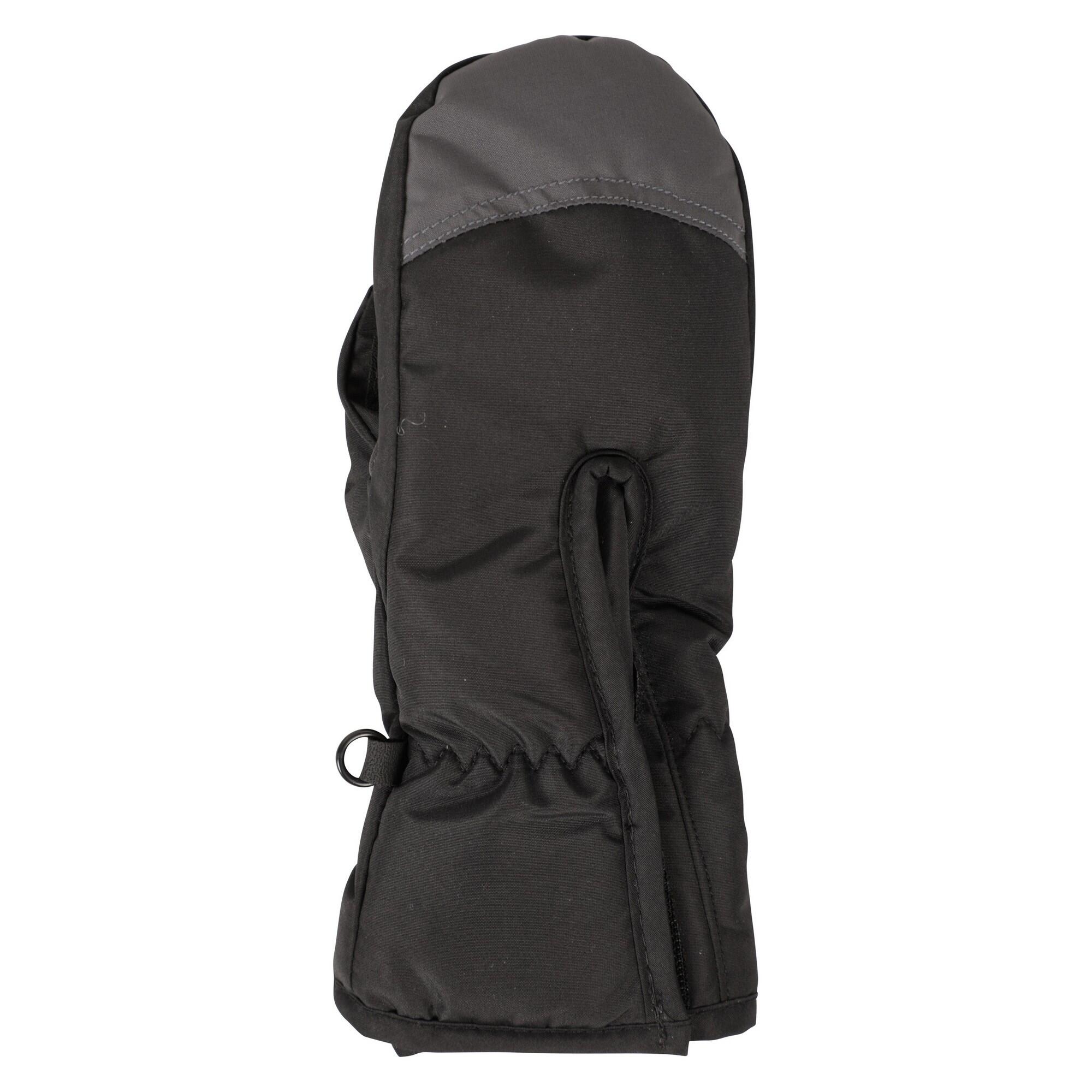 Bambini Manopole Da Sci Mountain Warehouse Nero 2/3