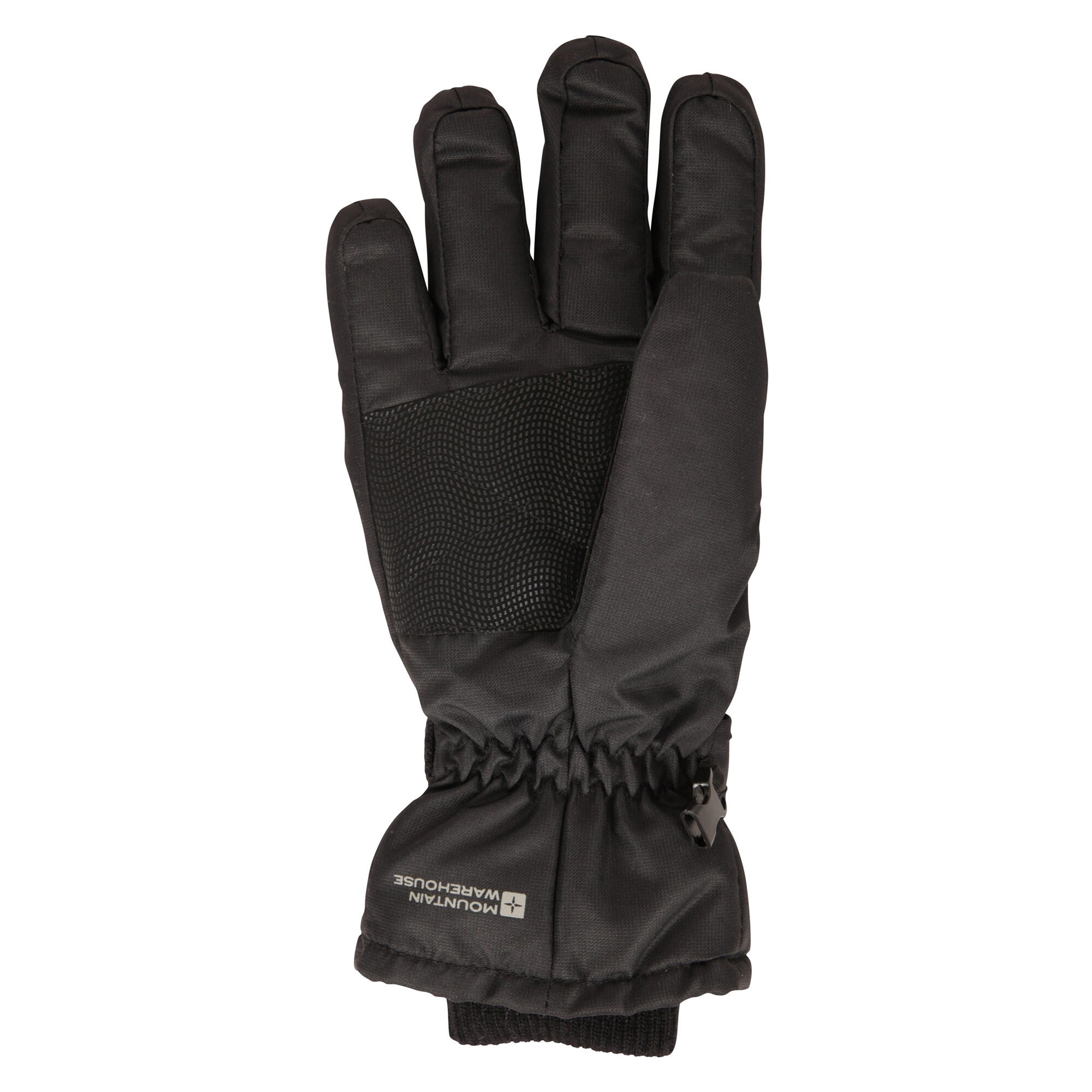 Mens Isotherm Waterproof Ski Gloves (Black) 2/3