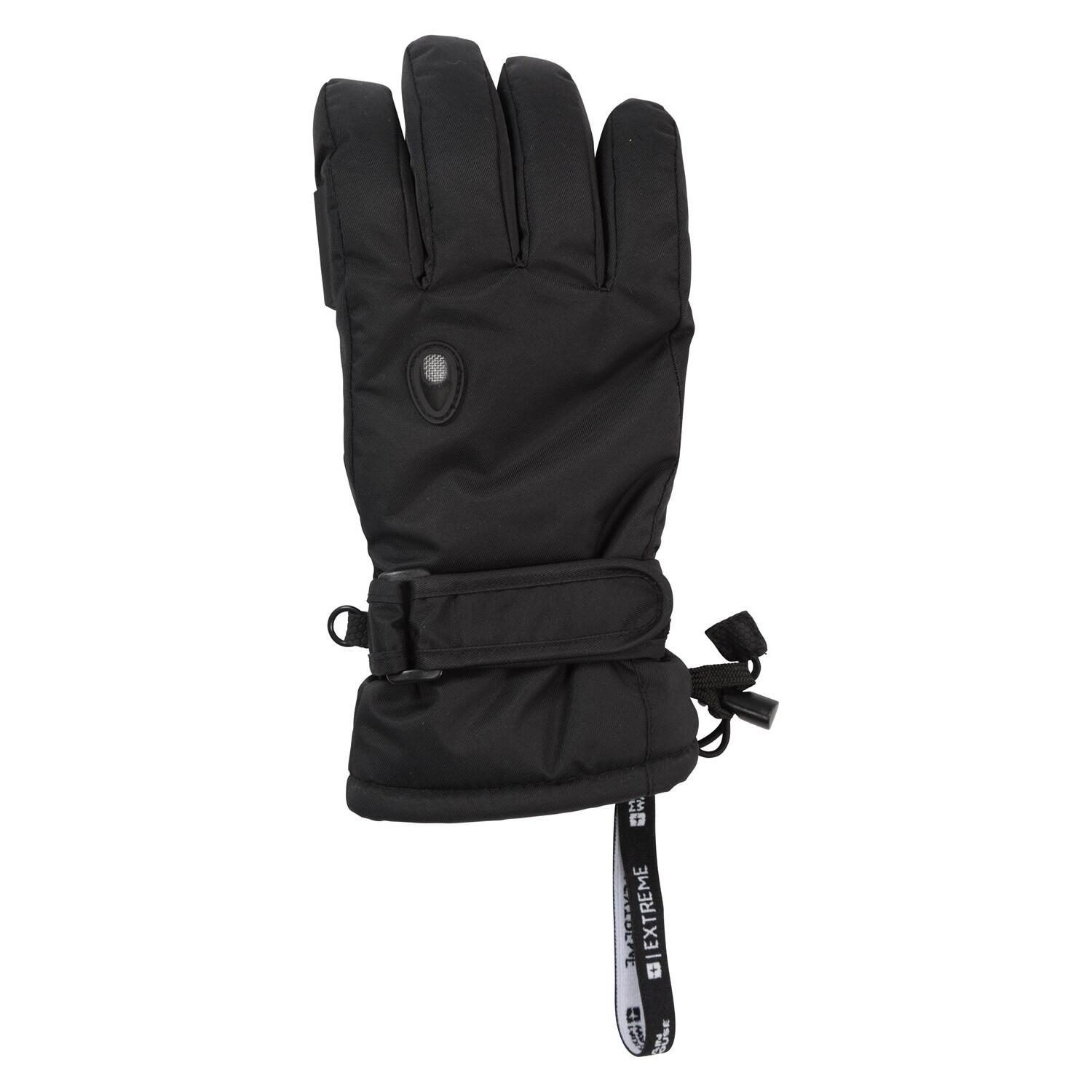 MOUNTAIN WAREHOUSE Womens/Ladies Extreme Waterproof Ski Gloves (Black)