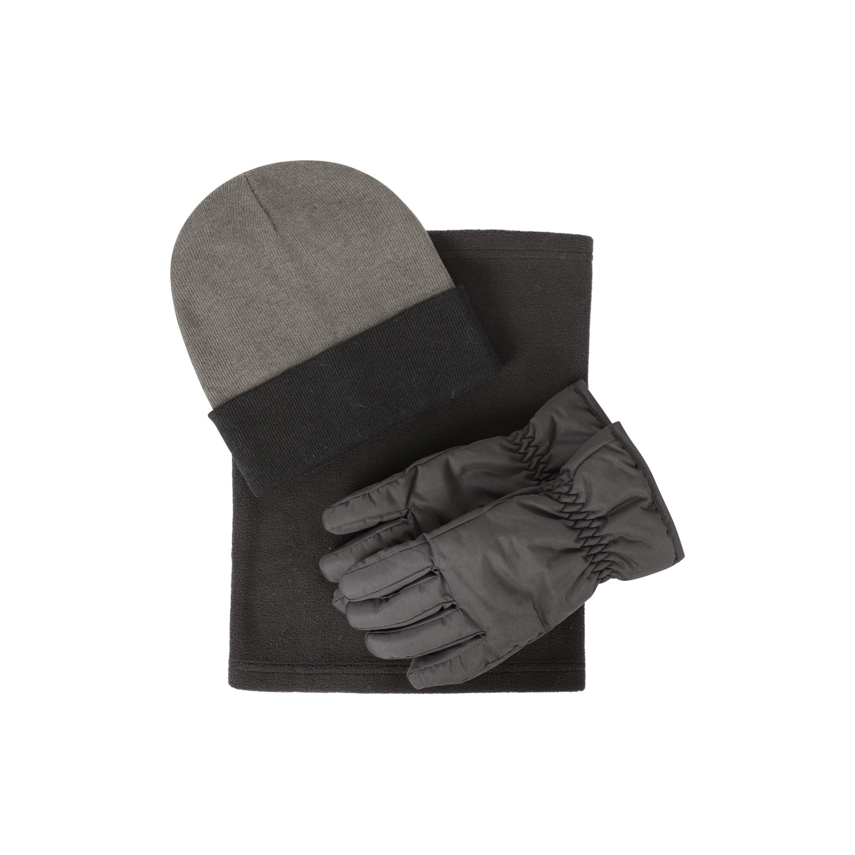 MOUNTAIN WAREHOUSE Womens/Ladies Snow Accessories Set (Black)