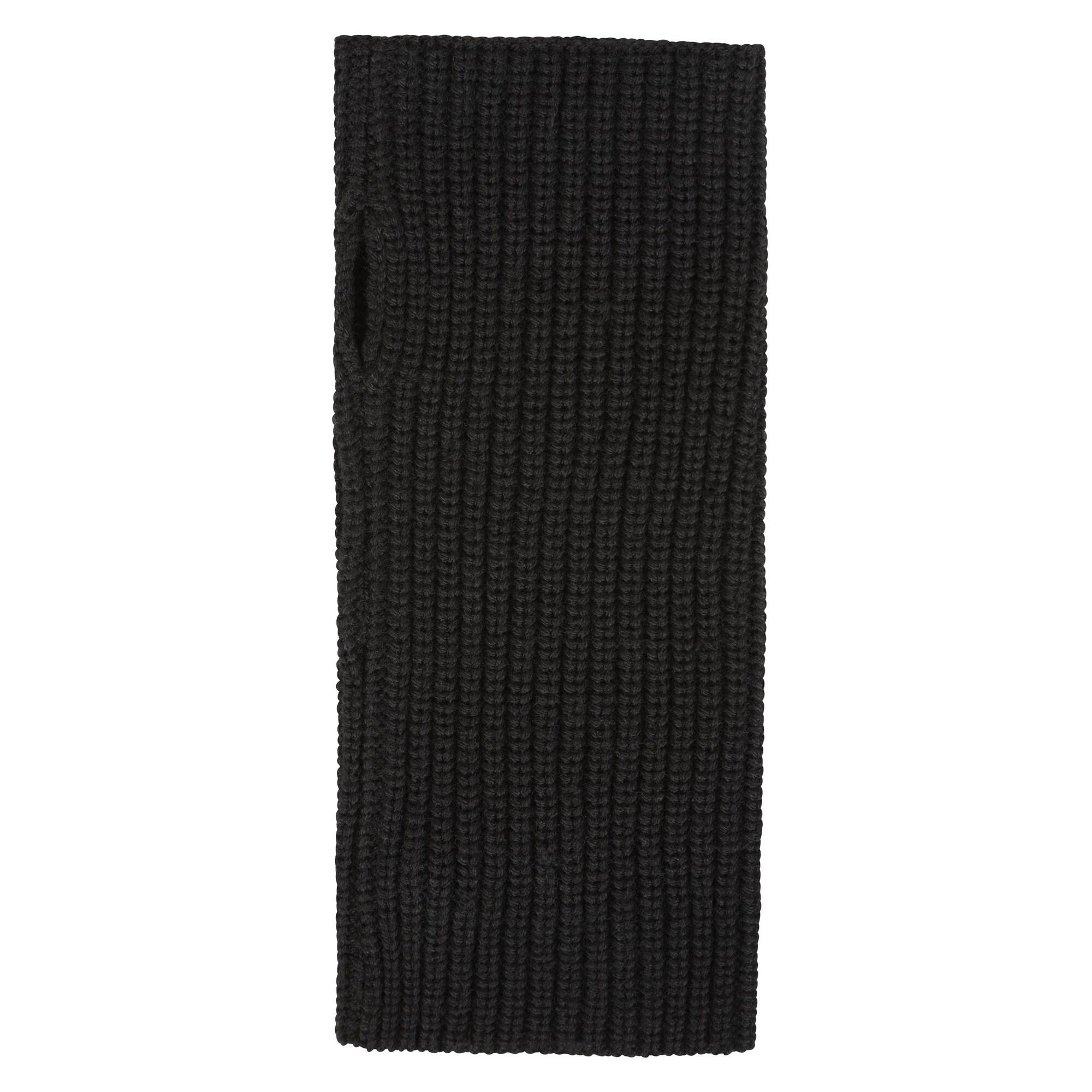 MOUNTAIN WAREHOUSE Womens/Ladies Merino Wool Knitted Hand Warmer (Black)