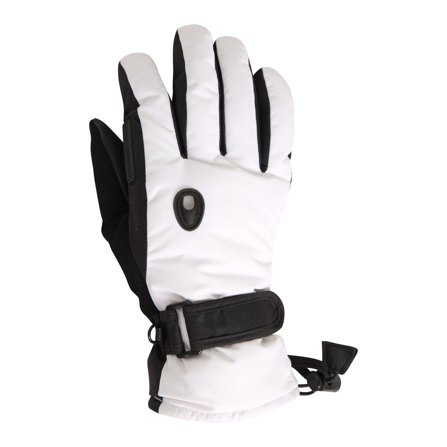 MOUNTAIN WAREHOUSE Womens/Ladies Extreme Waterproof Ski Gloves (White)