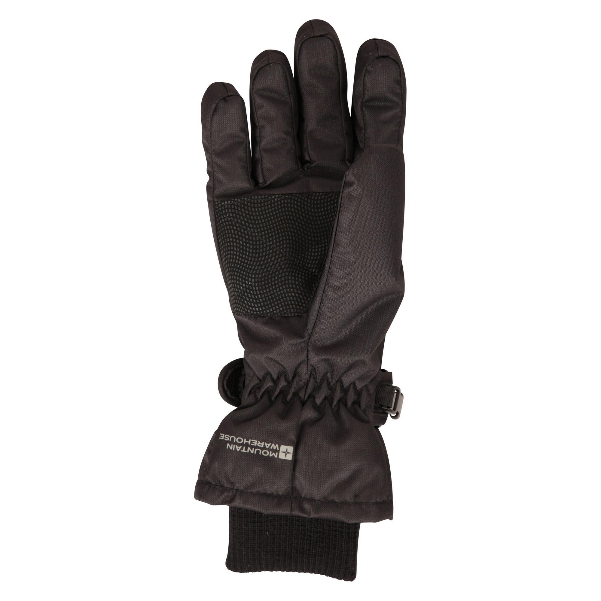Womens/Ladies Isotherm Waterproof Ski Gloves (Black) 2/4