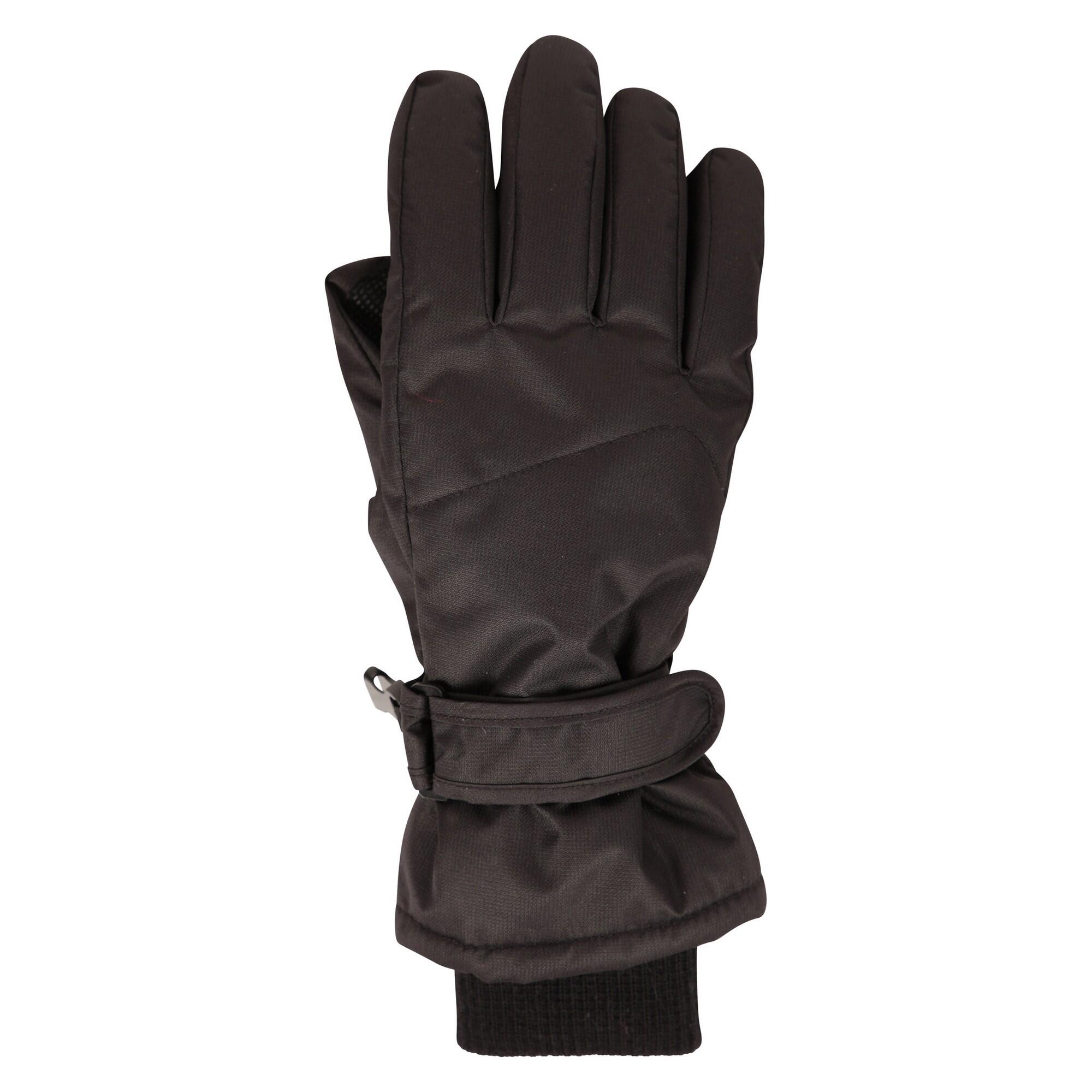 MOUNTAIN WAREHOUSE Womens/Ladies Isotherm Waterproof Ski Gloves (Black)