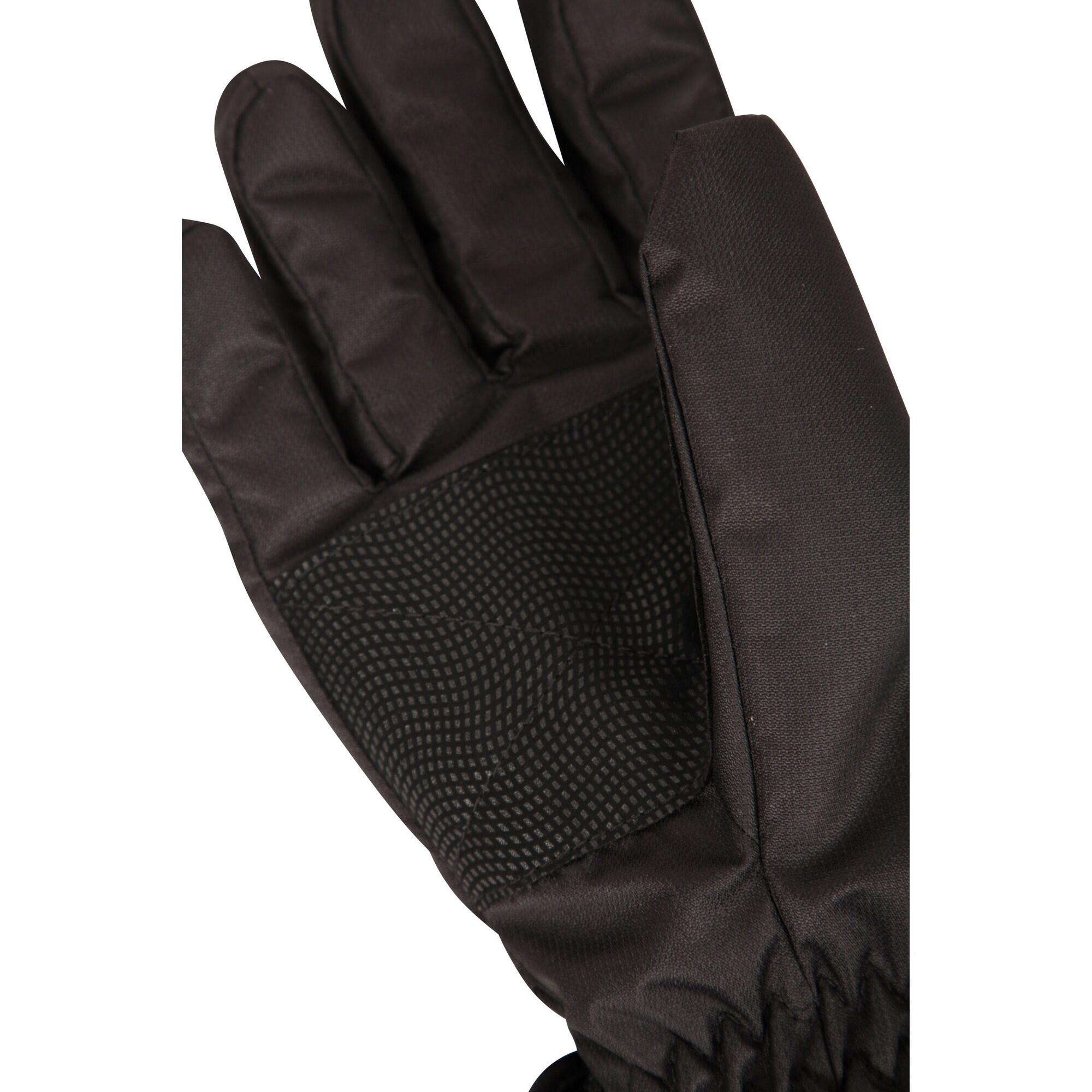 Womens/Ladies Isotherm Waterproof Ski Gloves (Black) 4/4