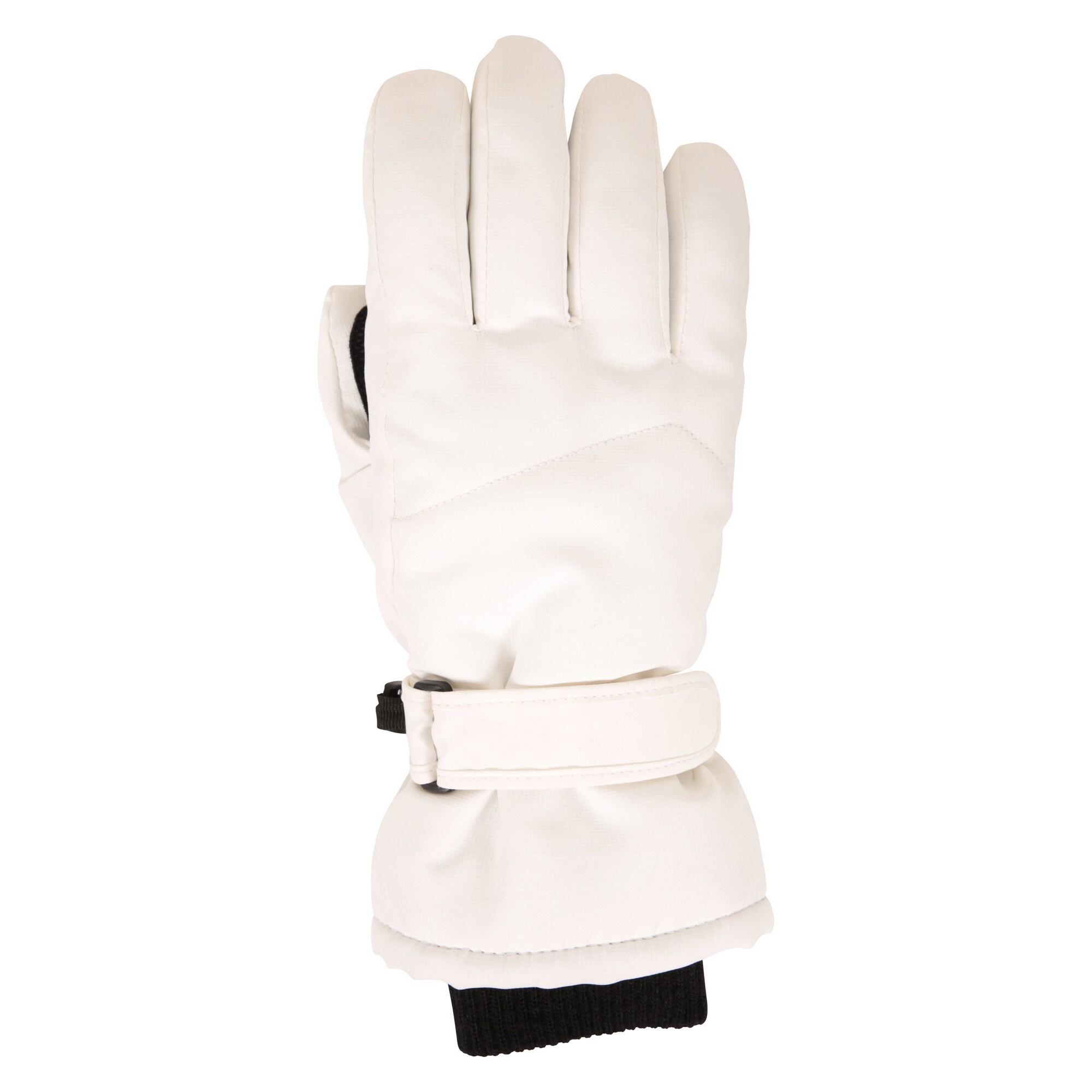 MOUNTAIN WAREHOUSE Womens/Ladies Isotherm Waterproof Ski Gloves (White)