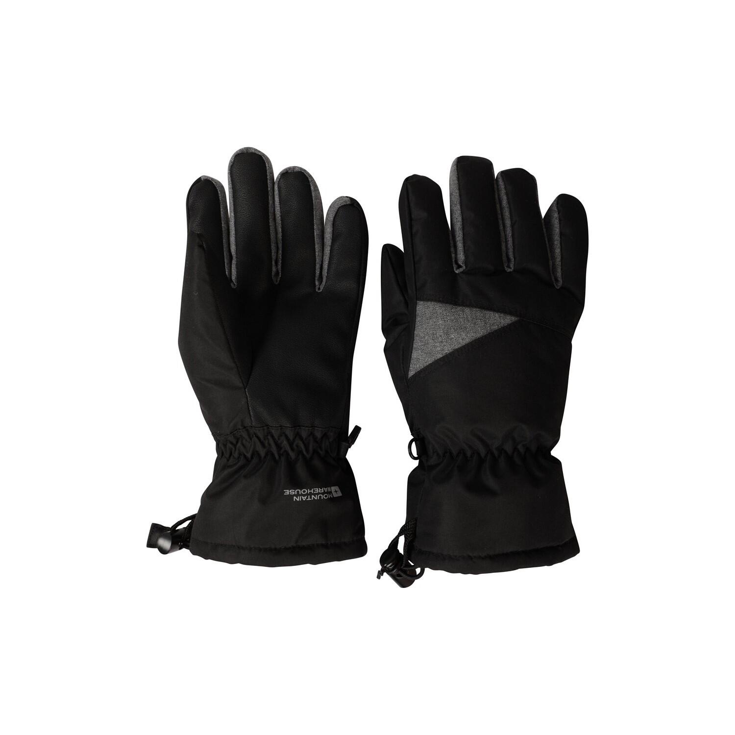 Skihandschuhe "Extreme" Wasserfest Kinder Schwarz 4/4
