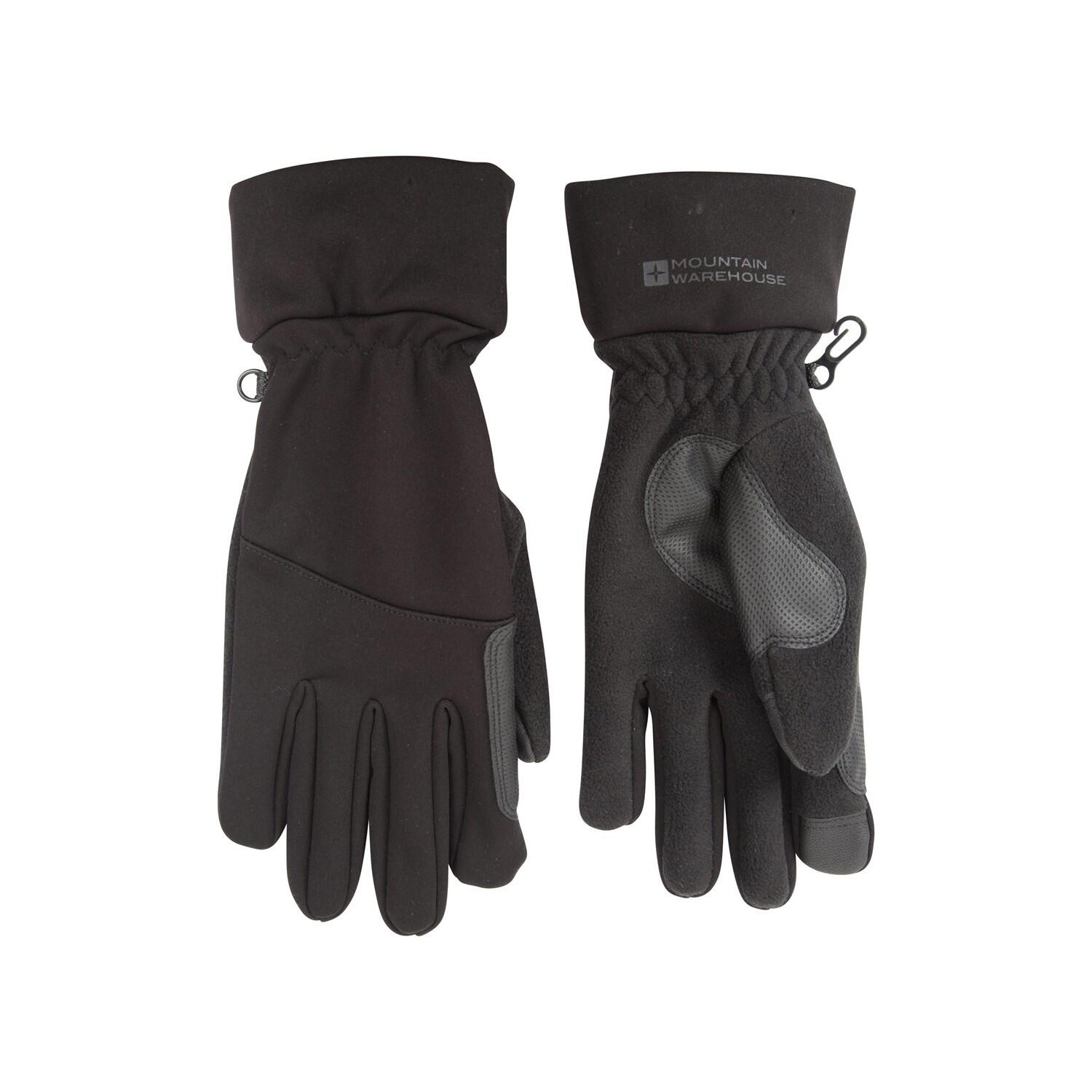 Donna Softshell Guanti Touchscreen Mountain Warehouse Nero 4/4