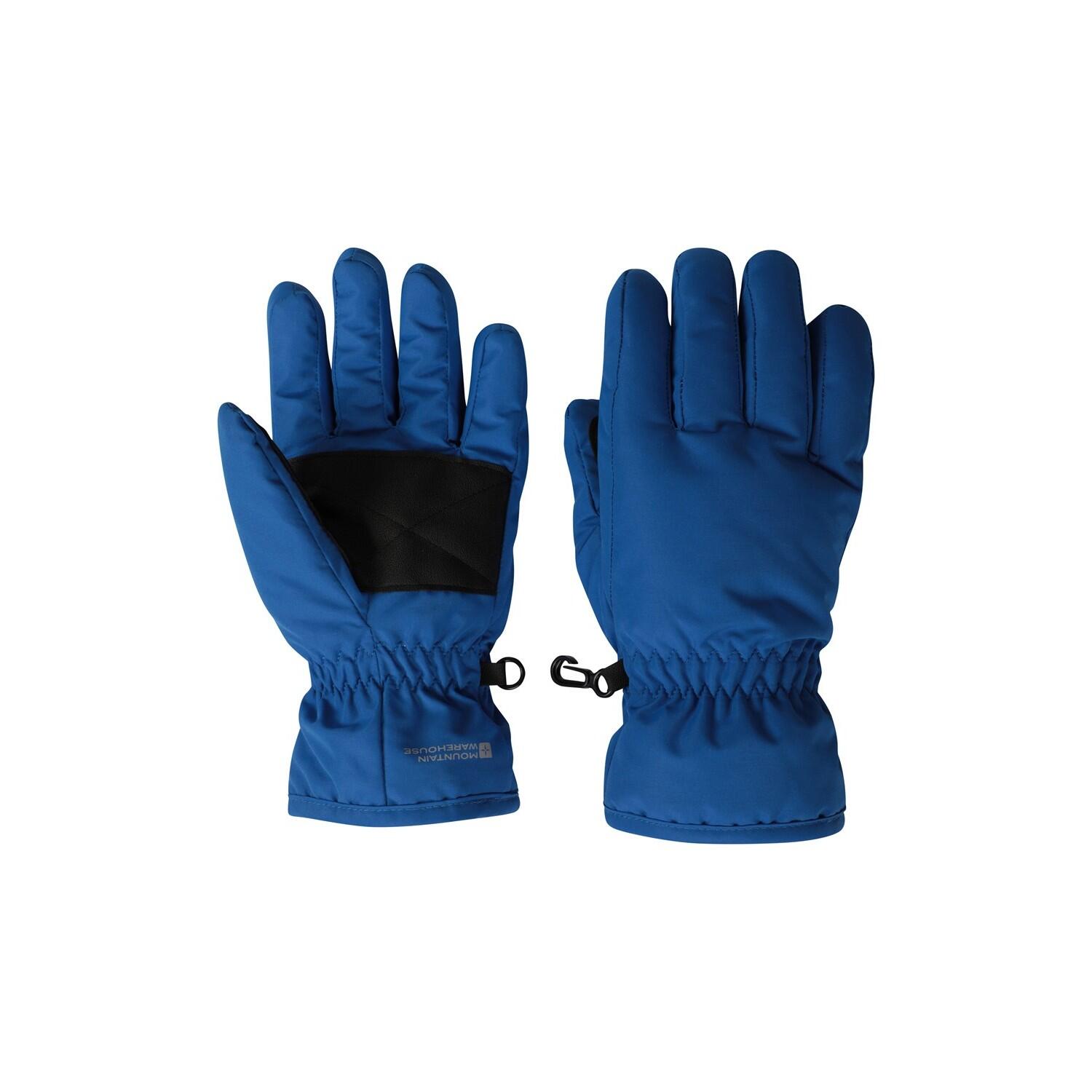 Bambini Guanti Da Sci Mountain Warehouse Blu 4/4